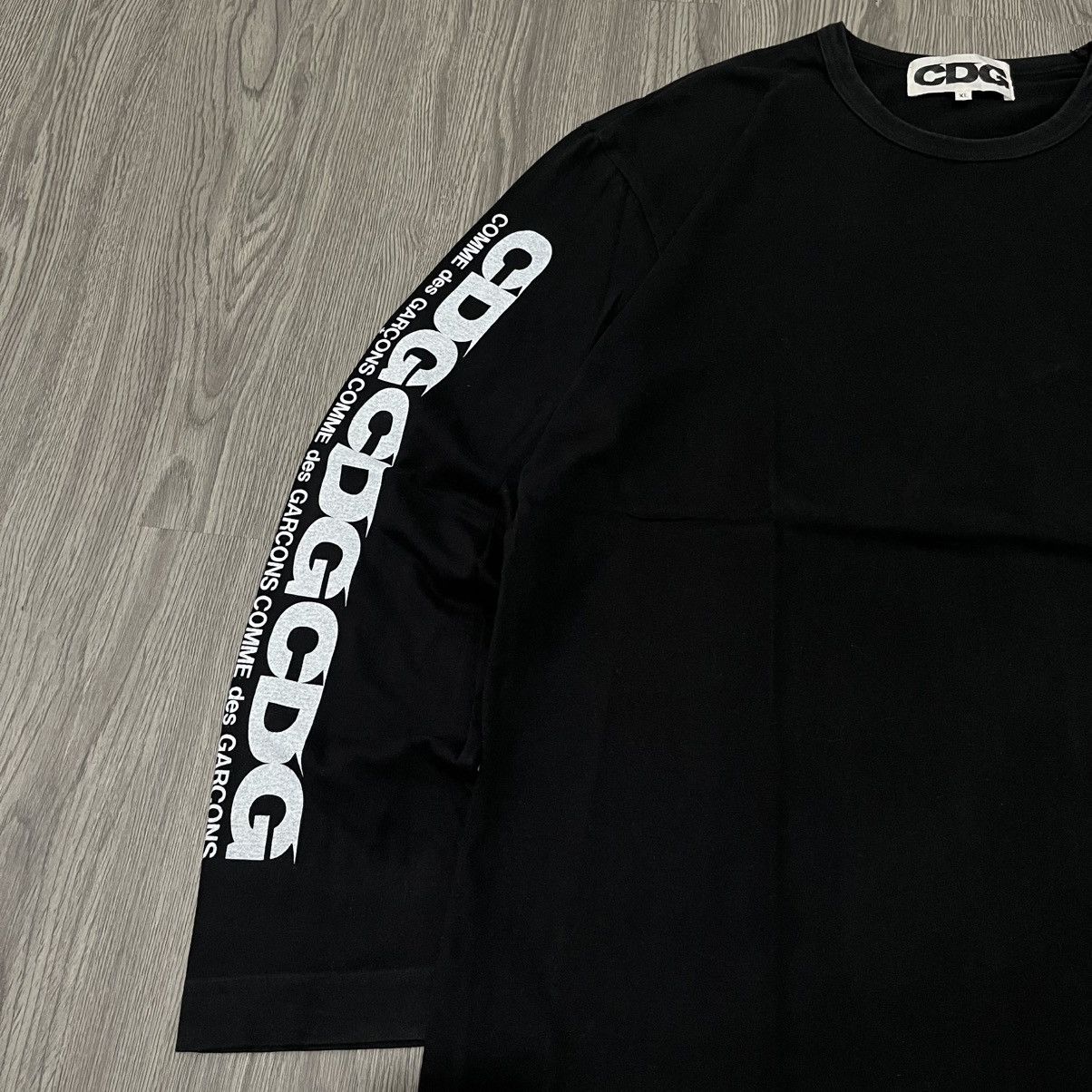Comme des Garcons AD2018 Comme Des Garcons - Side Tapped Long Sleeve Size US XL / EU 56 / 4 - 5 Thumbnail