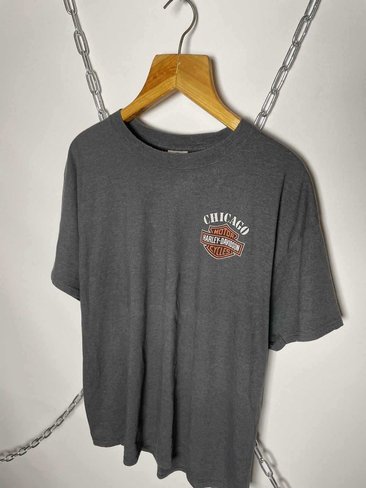 Harley Davidson Vintage Harley-Davidson 03 Chicago tee Size US XL / EU 56 / 4 - 4 Thumbnail