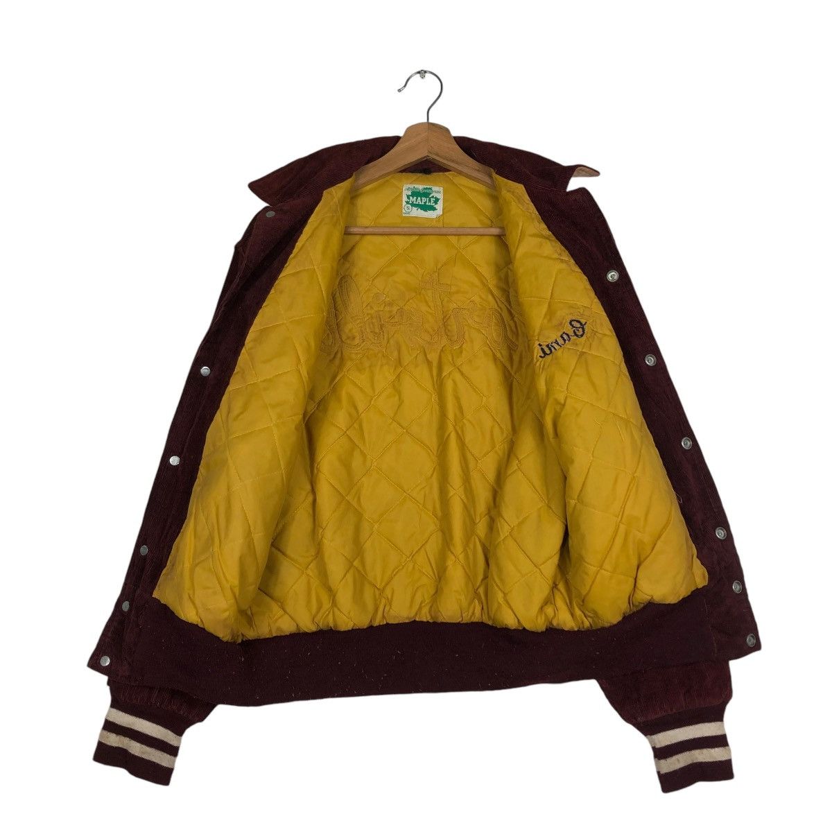 Vintage 🔥VINTAGE JUMPER CORDUROY BOMBER JACKET MAPLE MADE IN USA Size US S / EU 44-46 / 1 - 15 Thumbnail
