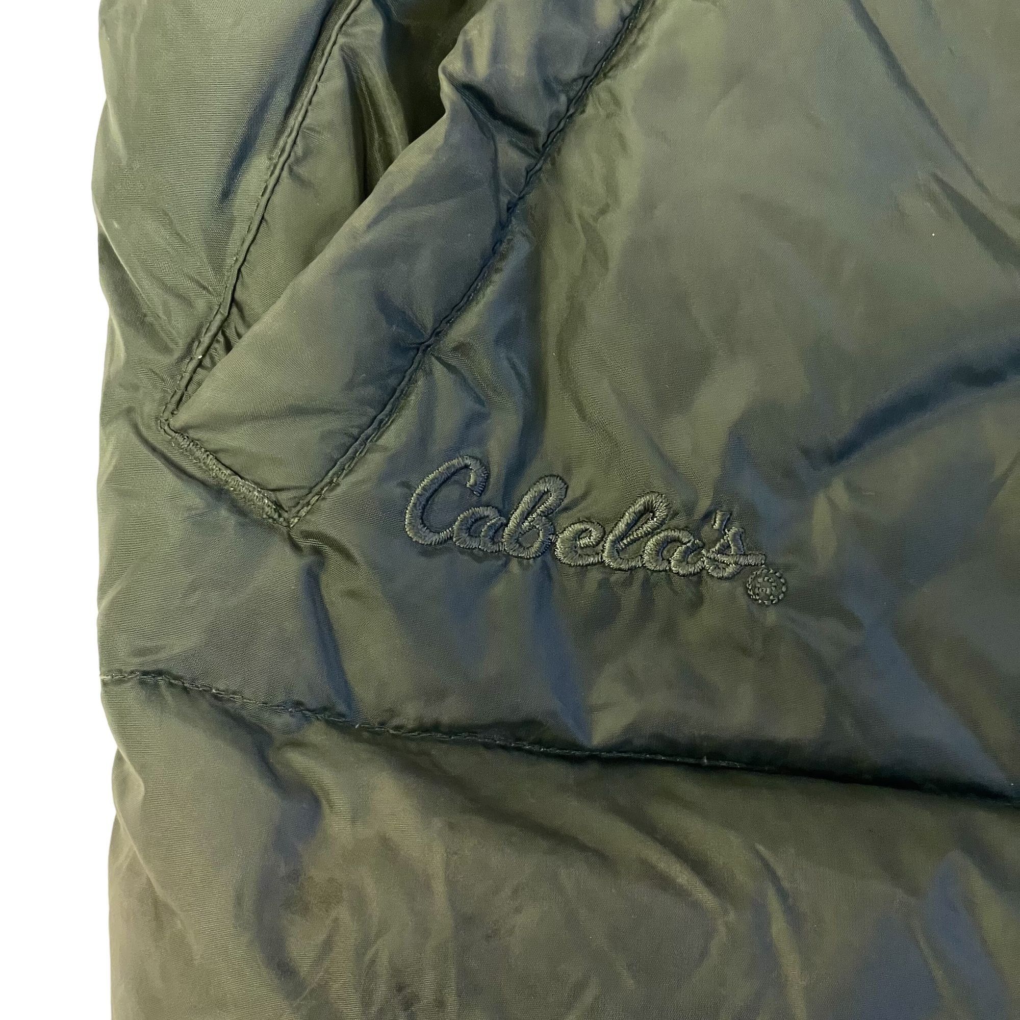 Cabelas Vtg Cabela's Green GOOSE DOWN Filled Waistcoat Hunting Vest Size US M / EU 48-50 / 2 - 5 Thumbnail