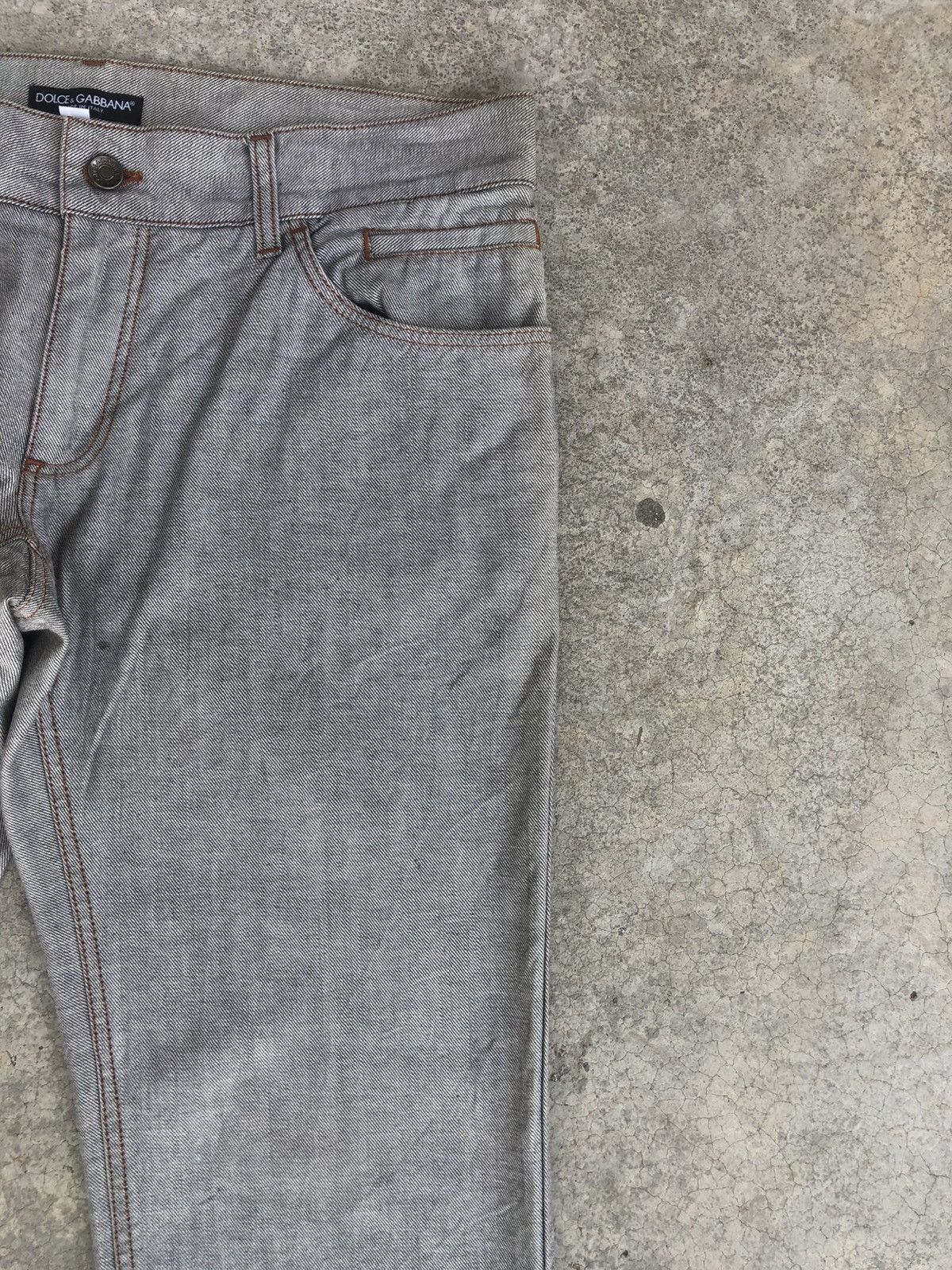 Dolce & Gabbana Dolce & Gabbana Jeans Slim Cut Size US 35 - 5 Thumbnail