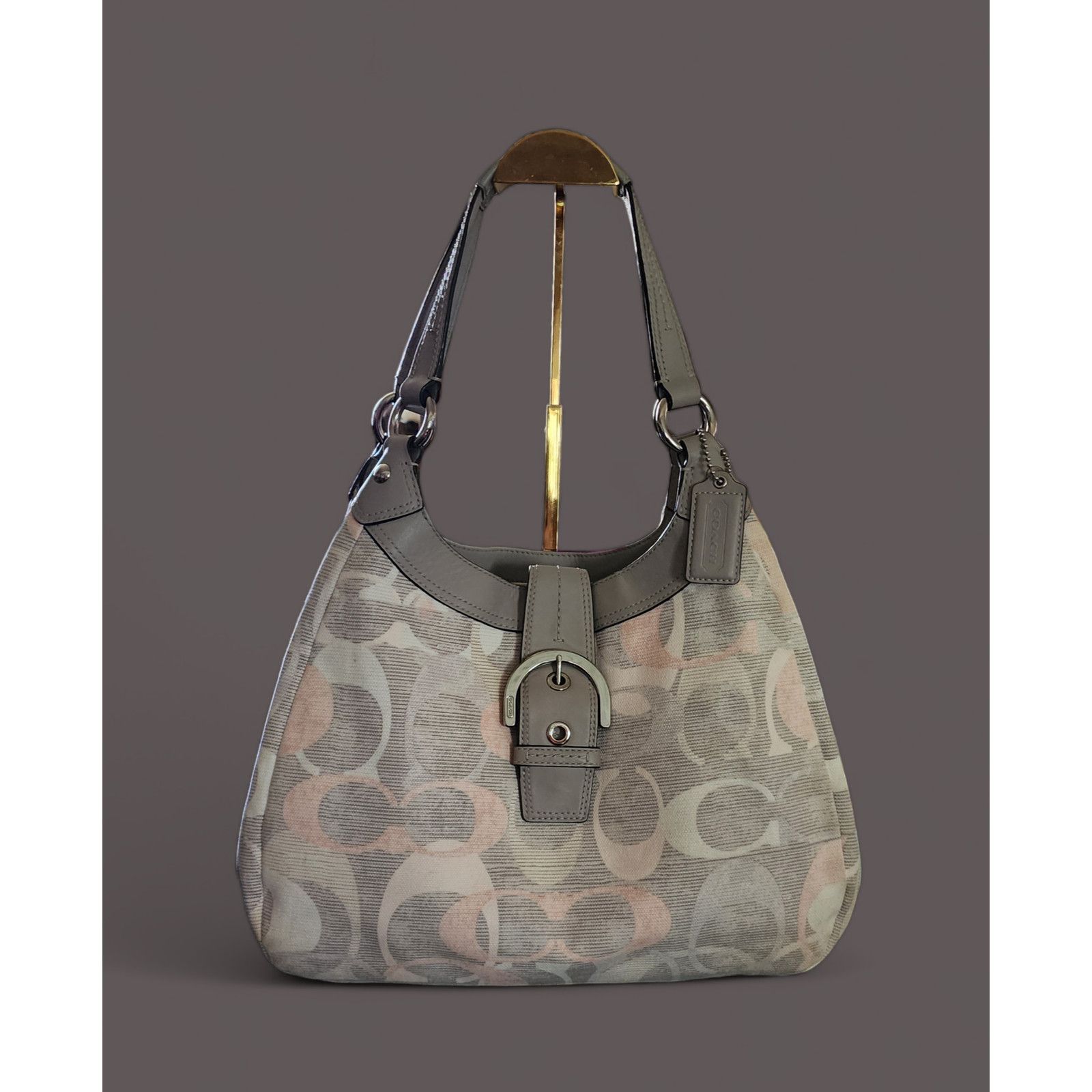 Coach Coach Soho Optic Lynn Shoulder Bag Hobo F19193 and wallet Size ONE SIZE - 15 Thumbnail