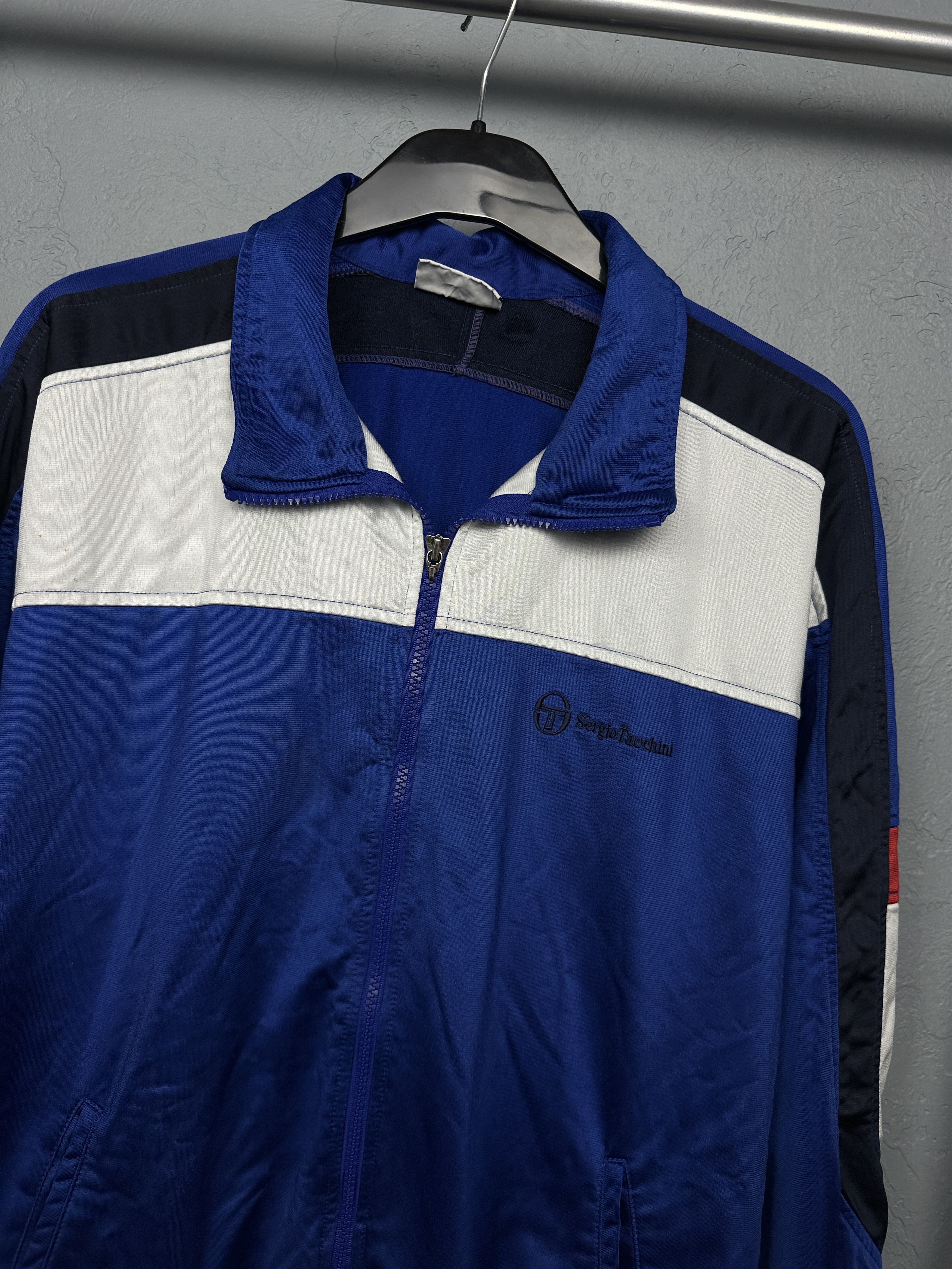 Sergio Tacchini Sergio Tacchini Vintage Mens Track Top Jacket Size US M / EU 48-50 / 2 - 2 Thumbnail