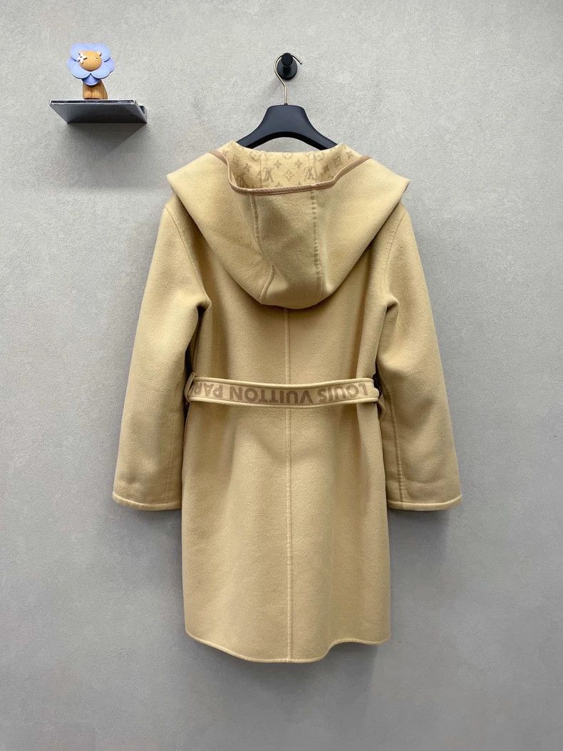 Louis Vuitton Logo printed hooded coat 2504-Nextarrow
