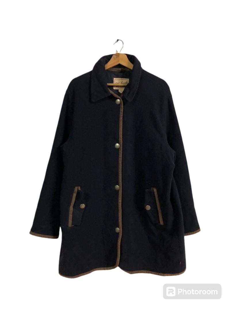 Vintage × Woolrich Woolen Mills Vintage 80’s Woolrich Wool Long Jacket Size XL / US 12-14 / IT 48-50 - 1 Thumbnail