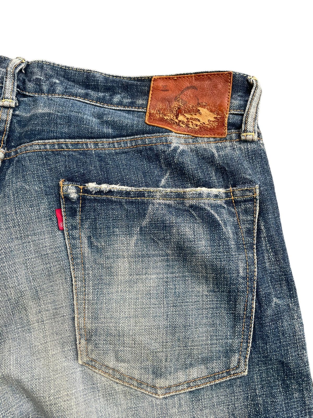 Eternal Eternal Japan Distresed Denim Size 36" / US 14 / IT 50 - 11 Thumbnail