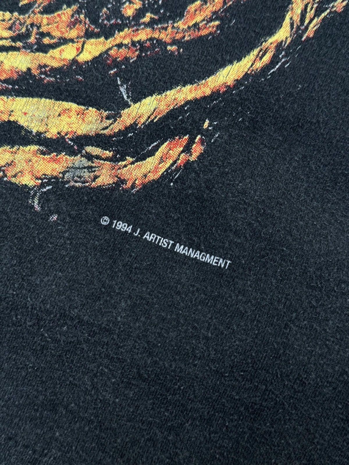 Designer 1994 Nine Inch Nails Further Down The Spiral Graphic Tee Size ONE SIZE - 3 Thumbnail