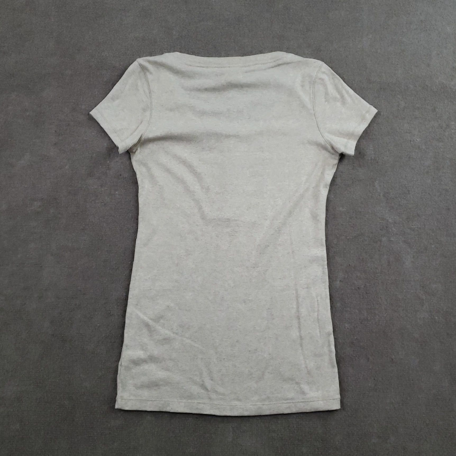 Aeropostale AEROPOSTALE Shirt Womens XL Beige Stretch Scoop Neck Lace Pintuck Henley Size XL / US 12-14 / IT 48-50 - 8 Thumbnail