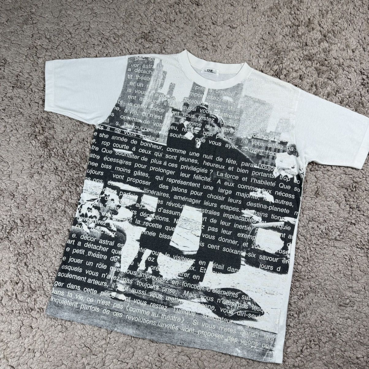 Vintage Vintage Art Photo Collage Graphic French T-shirt Size US M / EU 48-50 / 2 - 4 Thumbnail