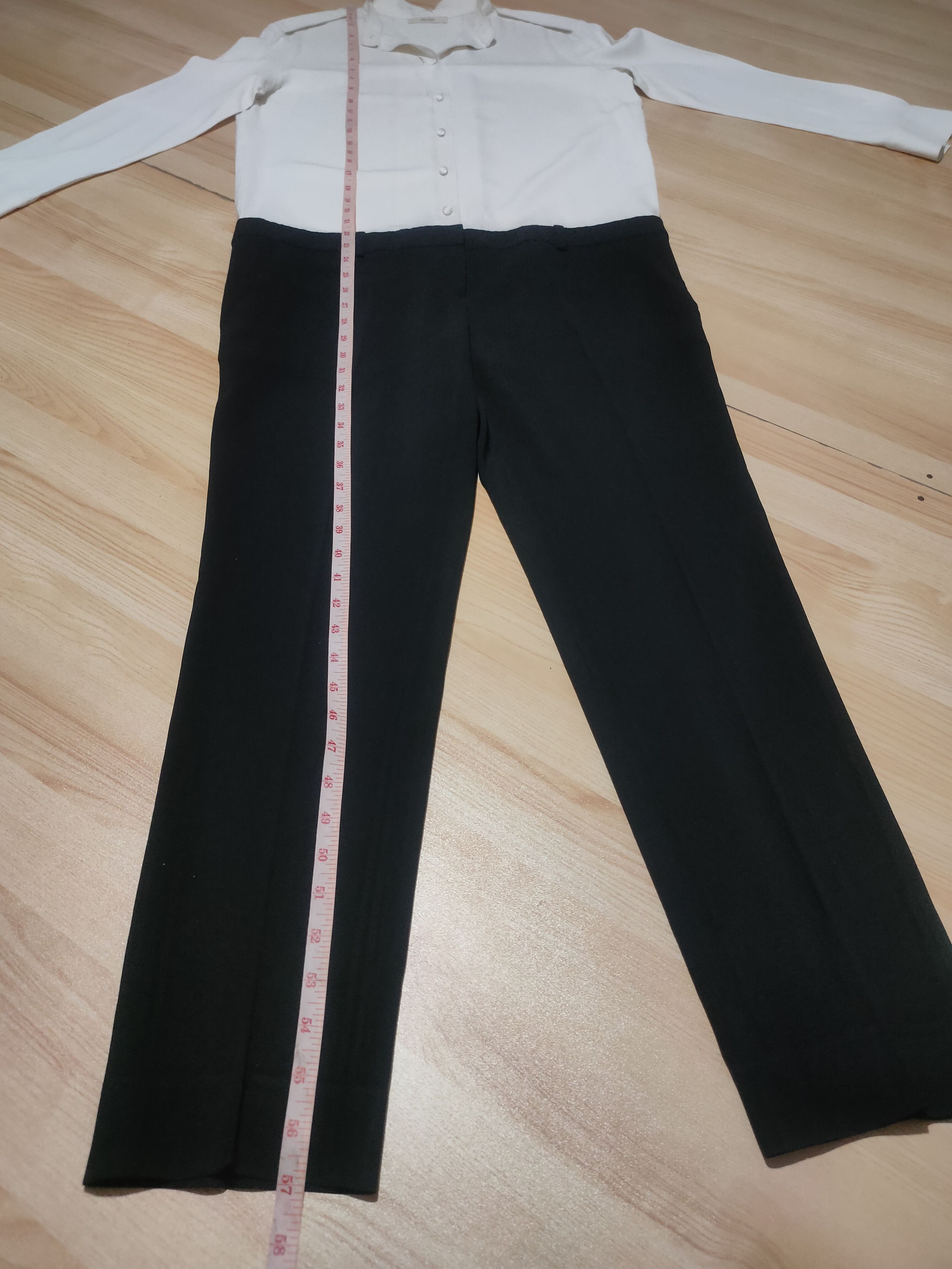 Celine CELINE WOOL JUMPSUIT OVERALLS Size 28" / US 6 / IT 42 - 5 Thumbnail