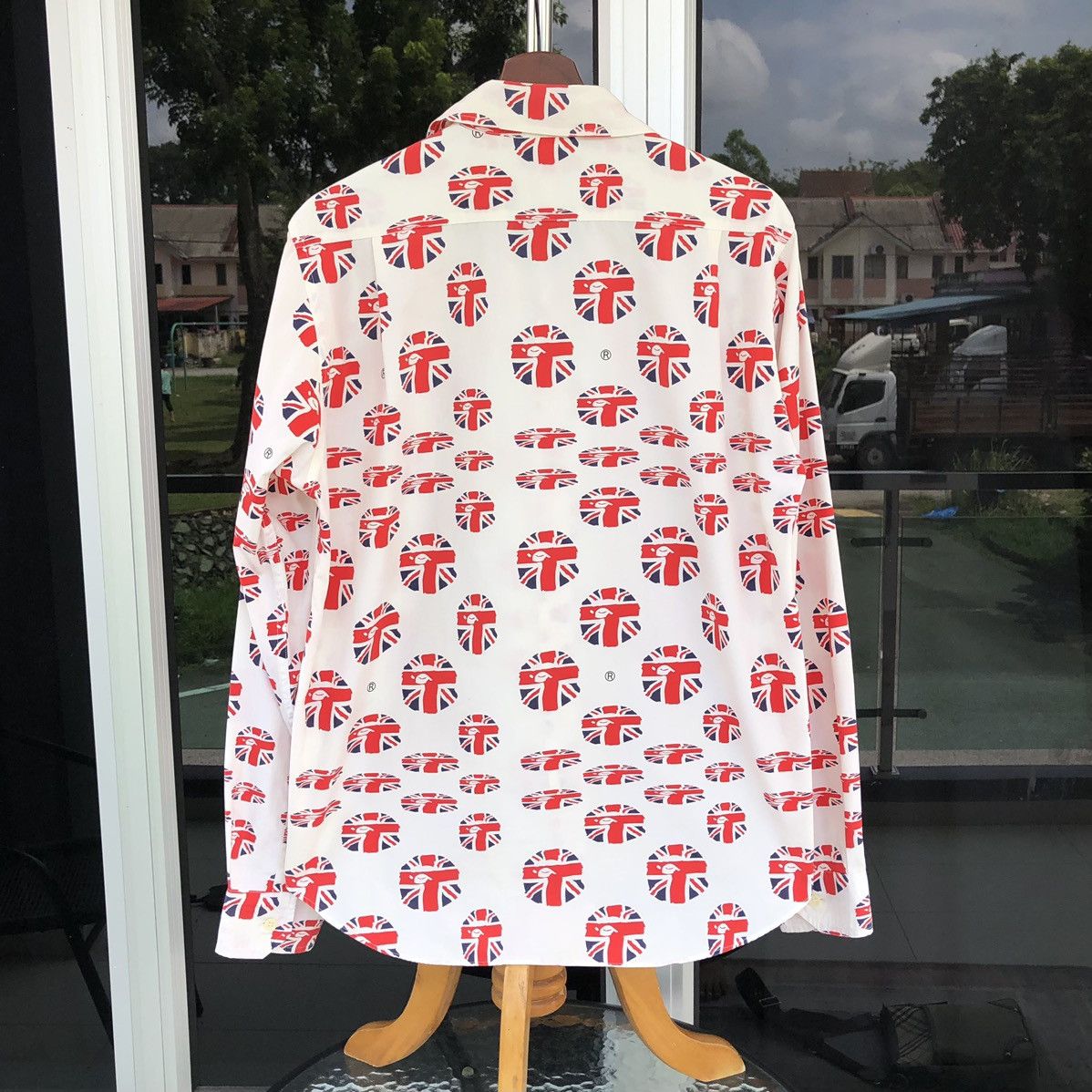 Bape UNION JACK APE HEAD BUTTON UP SHIRT Size US M / EU 48-50 / 2 - 9 Thumbnail