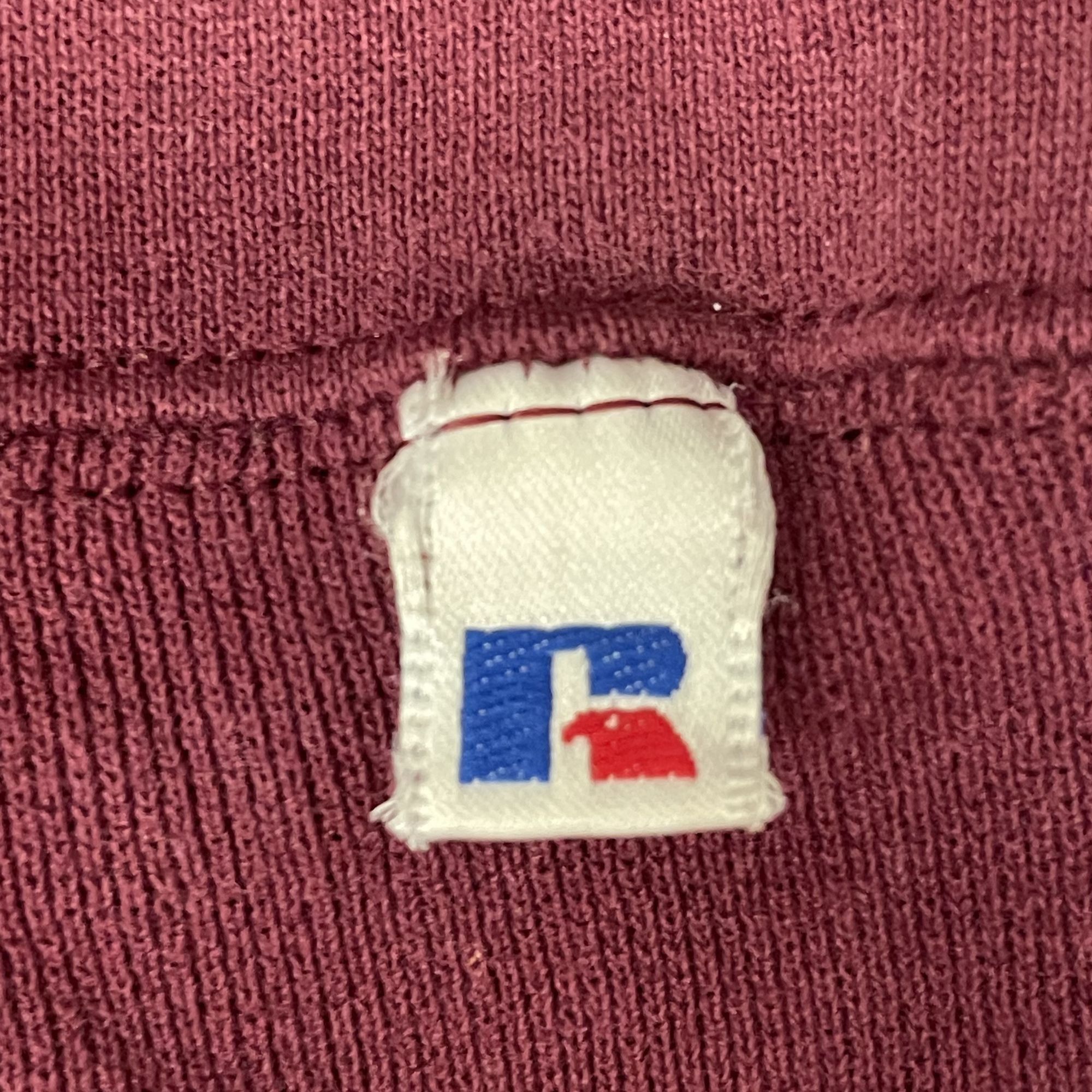 Russell Athletic Vtg Russell Athletic USA Maroon V STITCH Gym Sweatshirt Size US S / EU 44-46 / 1 - 4 Thumbnail