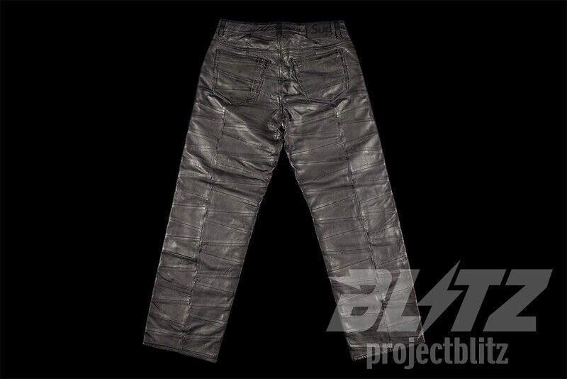 Supreme SS23 Supreme Patchwork Leather 5-Pocket Jean Pants 30 Size US 30 / EU 46 - 3 Thumbnail