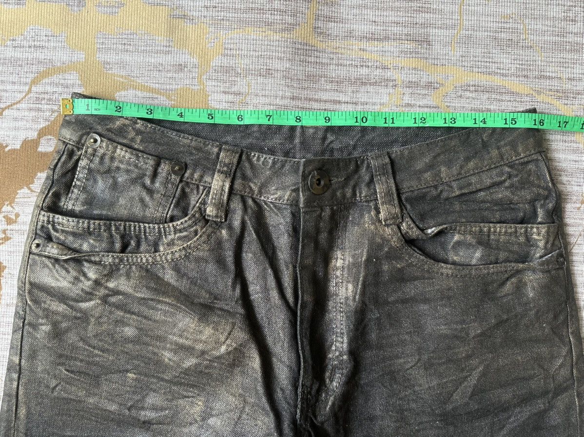 Japanese Brand Japanese Brand Waxed Denim Rick Owens Style Size US 31 - 4 Thumbnail