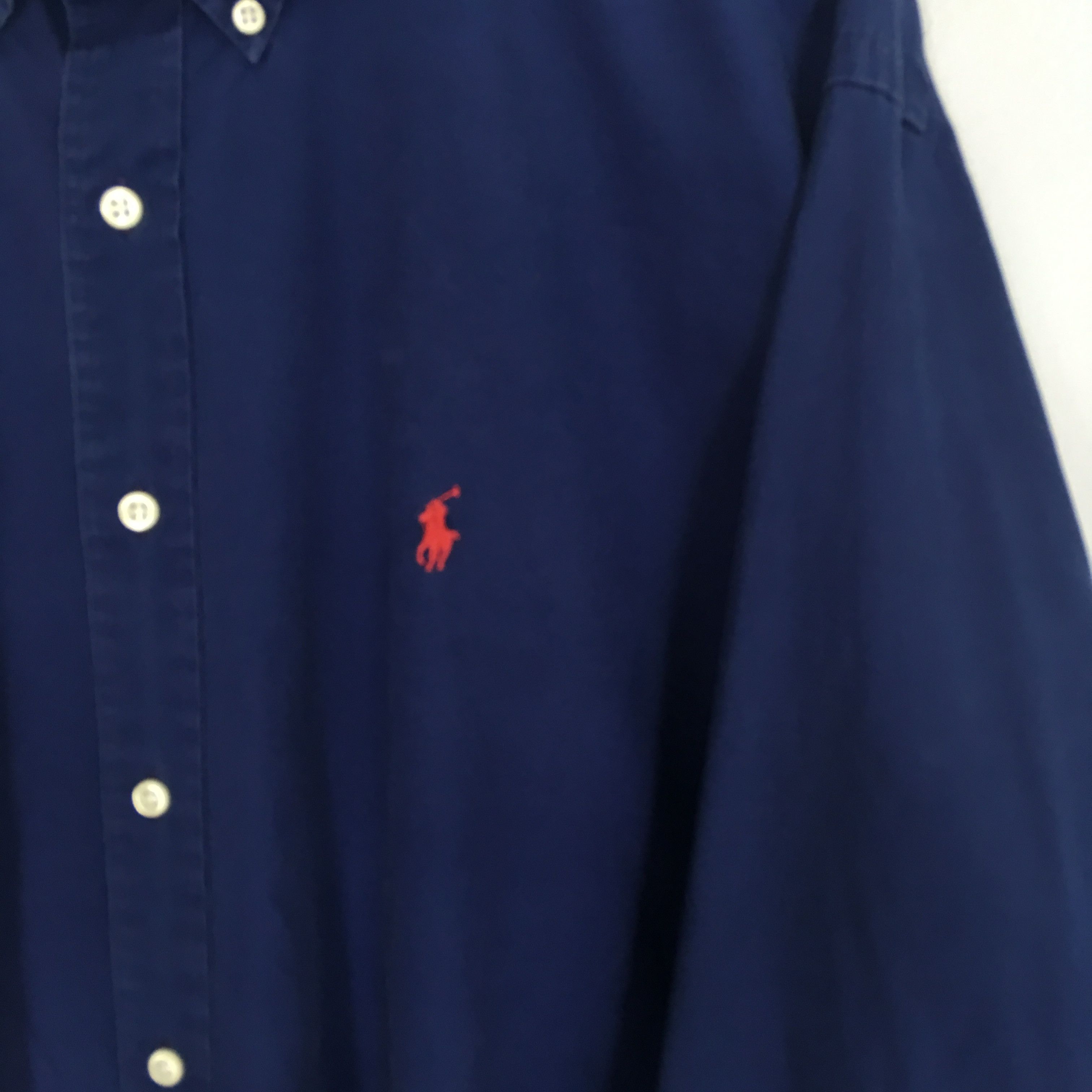 Ralph Lauren Vintage Polo Ralph Lauren Small Pony Indigo Blue Casual Size US XL / EU 56 / 4 - 4 Thumbnail