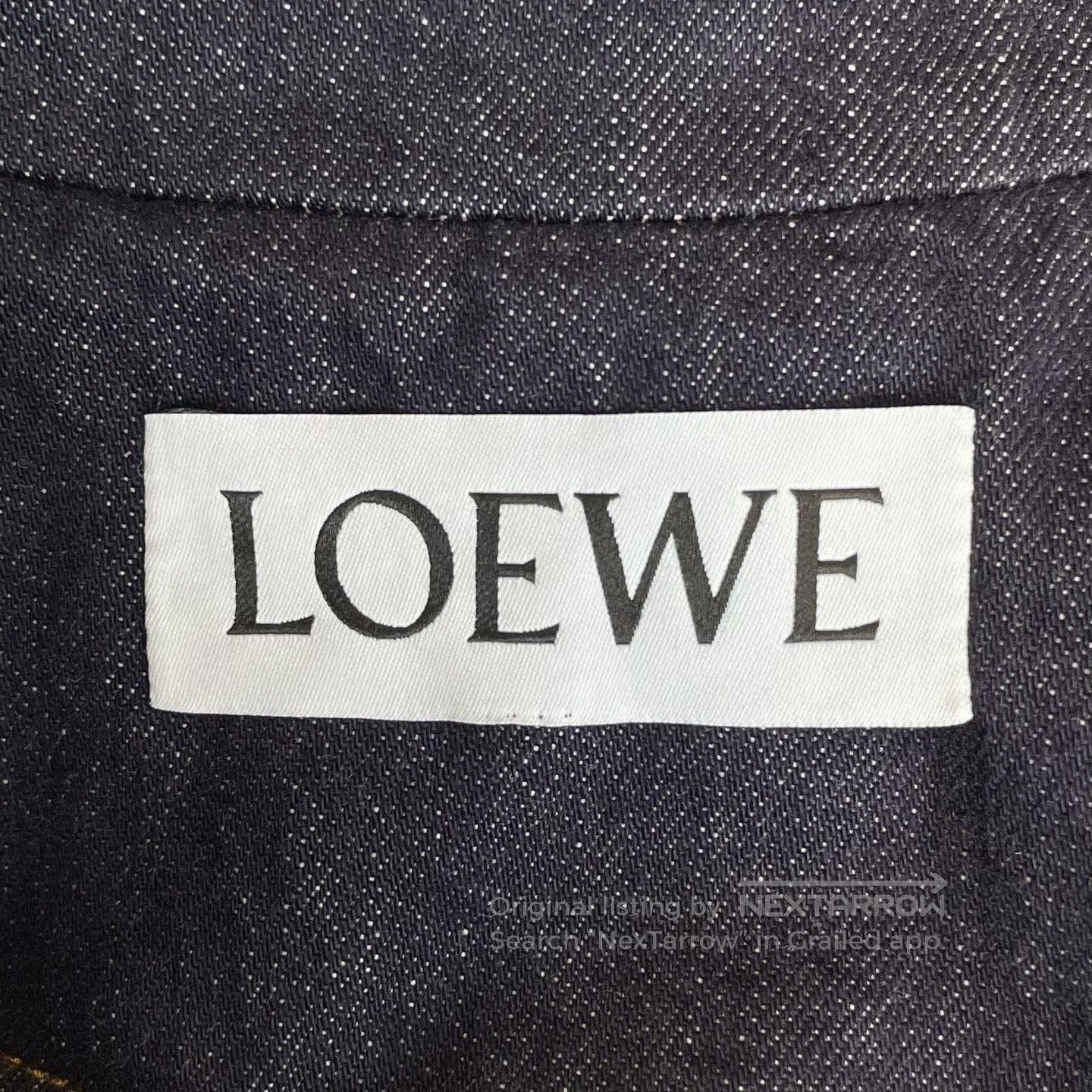 Loewe Loewe Navy Blue Denim Jacket. Size US L / EU 52-54 / 3 - 5 Thumbnail