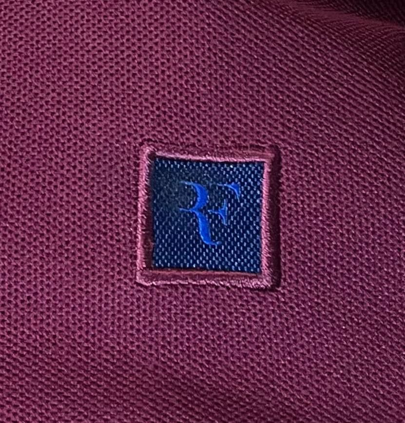 Nike NIKE Polo Shirt RF Roger Federer Tennis RARE Wine Purple Size US L / EU 52-54 / 3 - 2 Thumbnail