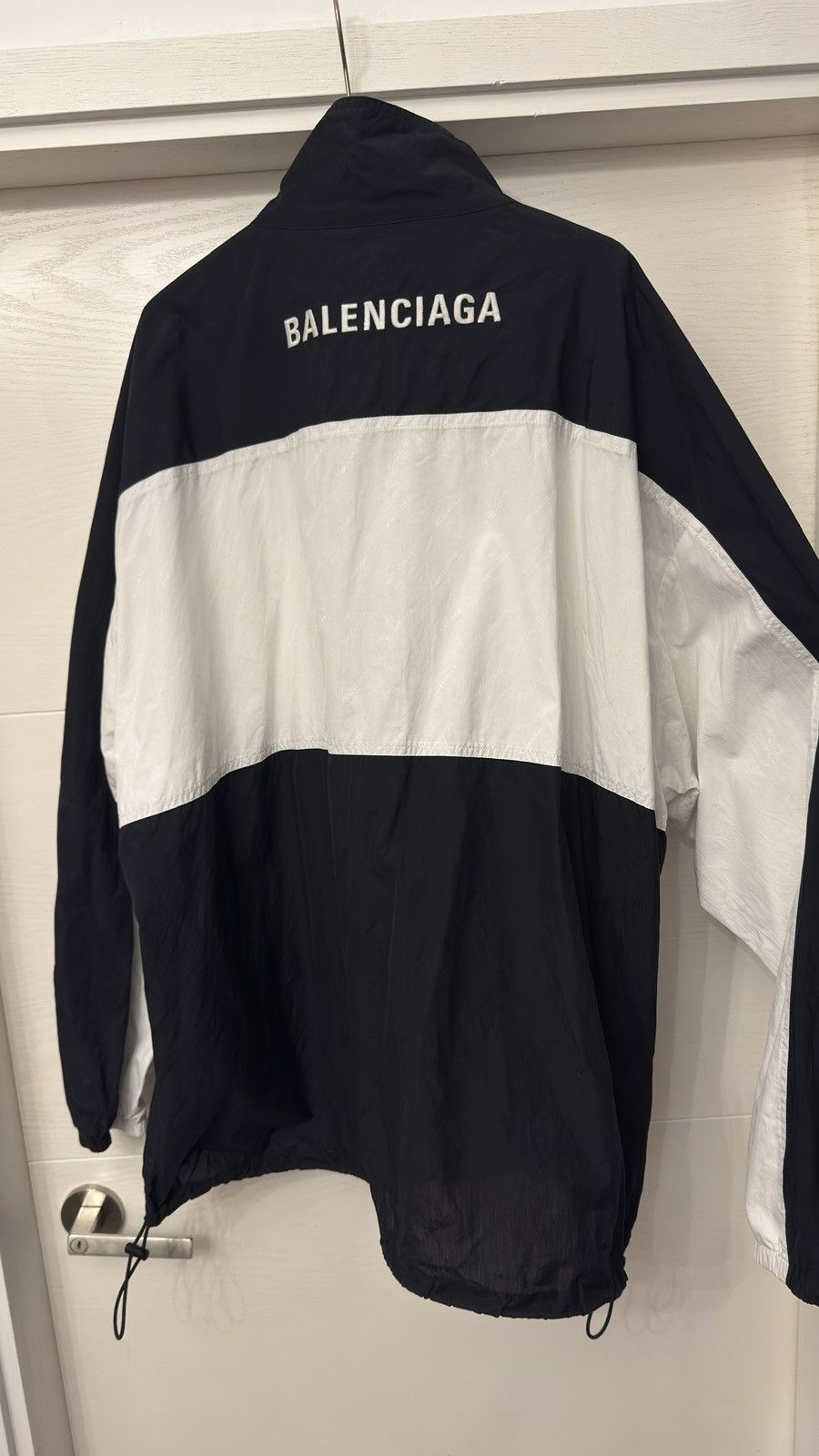 Balenciaga Balenciaga zip up track jacket size 50 Size US L / EU 52-54 / 3 - 9 Thumbnail