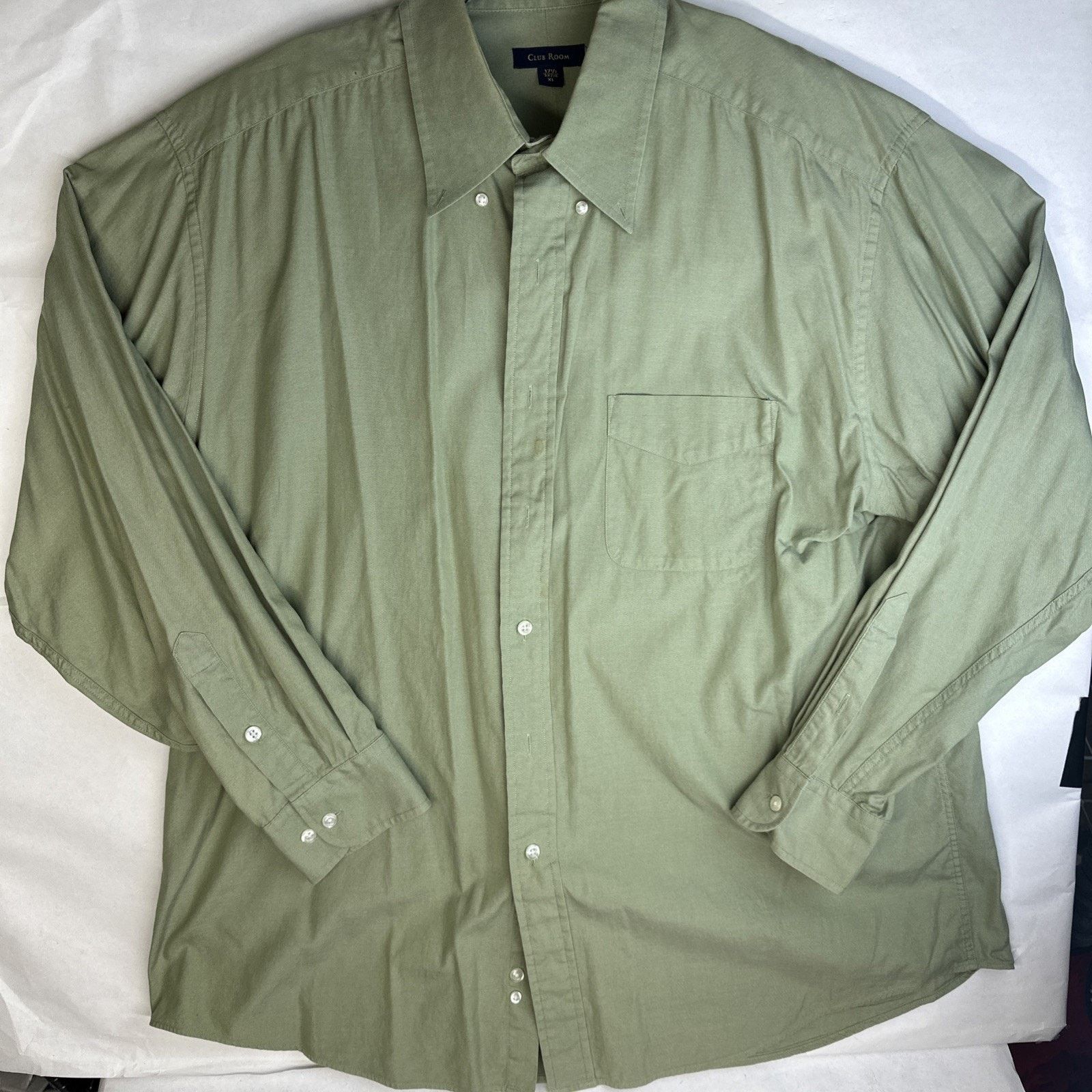 Club Room Club Room Performance Cotton Long Sleeve Check Mens XL Size US XL / EU 56 / 4 - 1 Thumbnail