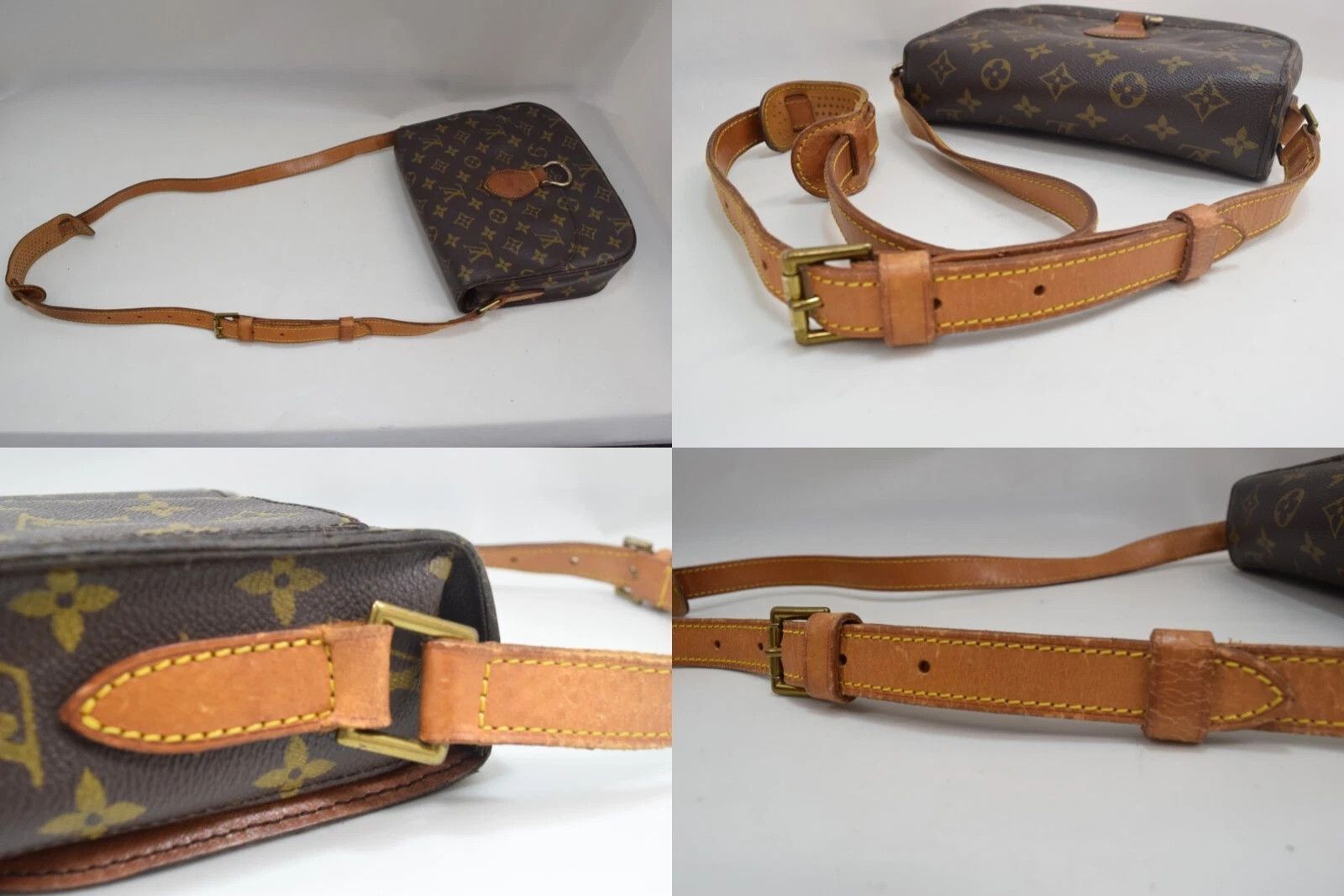 Louis Vuitton Louis Vuitton Saint Cloud GM Monogram Shoulder Bag M51242 Size ONE SIZE - 6 Thumbnail