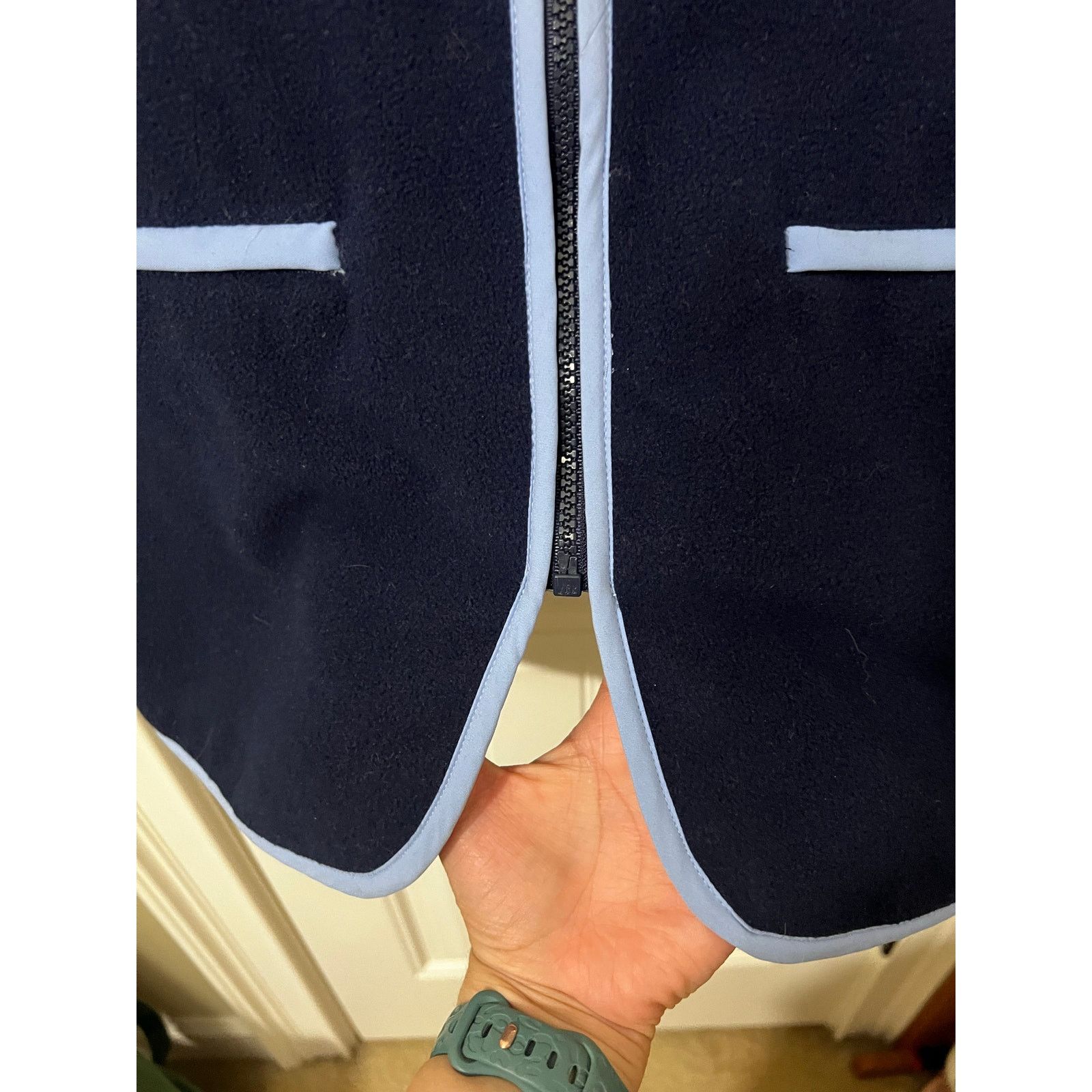 Northern Reflections vintage Winter Vest Zip up Fleece Outerwear 3M insulation Size M / US 6-8 / IT 42-44 - 10 Thumbnail