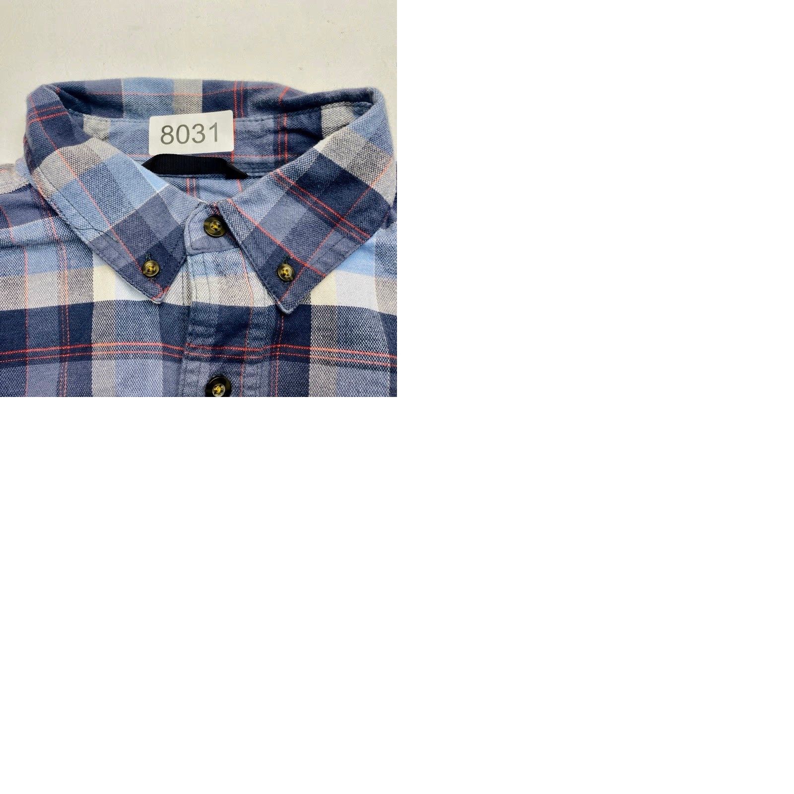 Carhartt Carhartt Flannel Shirt Mens Large Blue Plaid Rugged Flex Work Pockets Size US L / EU 52-54 / 3 - 9 Thumbnail