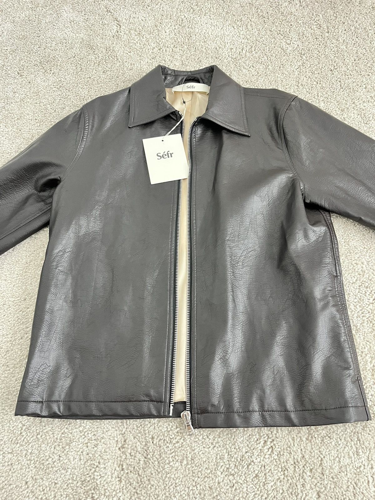Sefr Sefr 'Truth' Faux Leather Jacket | Grailed