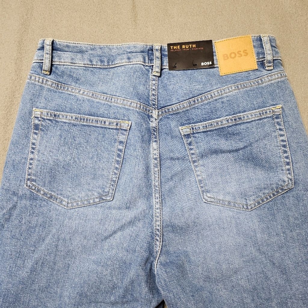 Hugo Boss Nwt Hugo Boss The Ruth Mom Jeans Vintage Blue High Rise Size 28" / US 6 / IT 42 - 4 Thumbnail
