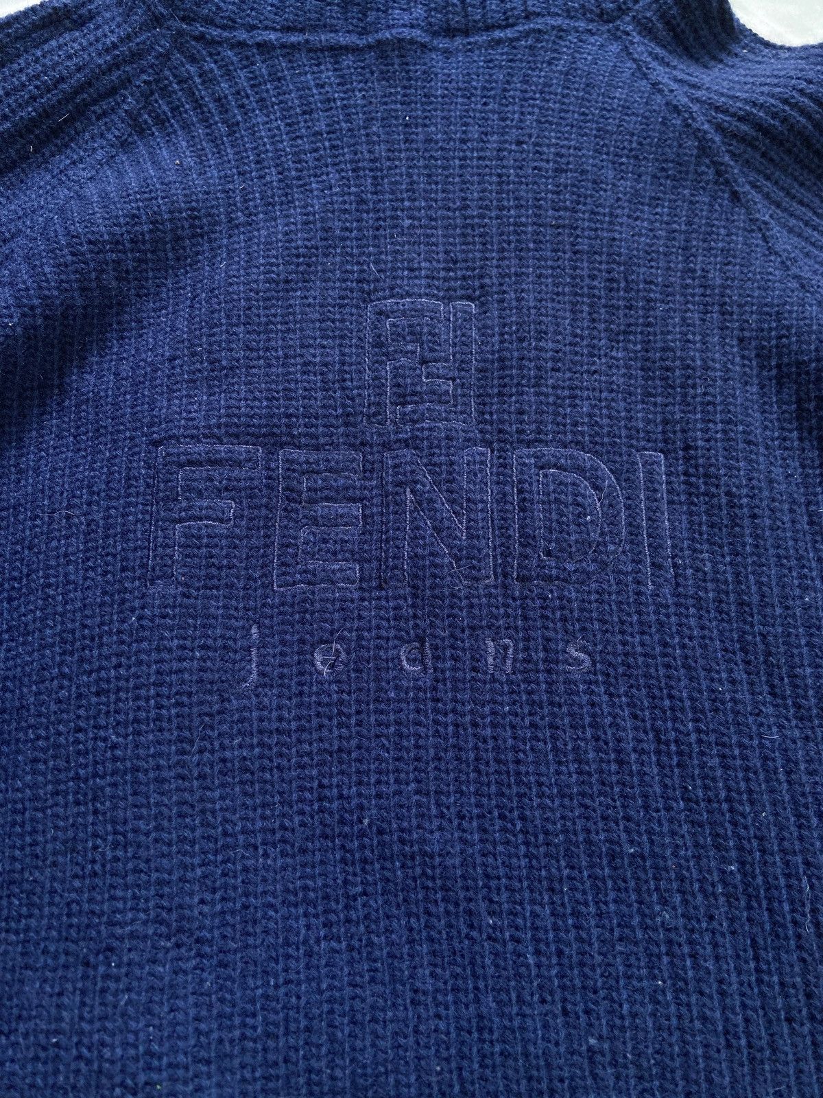 Fendi VINTAGE FENDI TURTLE NECK KNIT WEAR Size US M / EU 48-50 / 2 - 6 Thumbnail