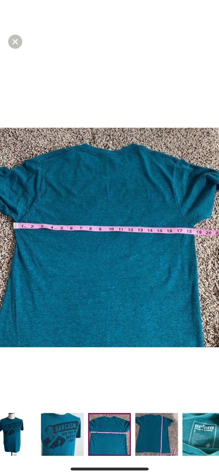 Urban Pipeline Urban pipeline small sarcasm graphic tee Size US S / EU 44-46 / 1 - 3 Thumbnail