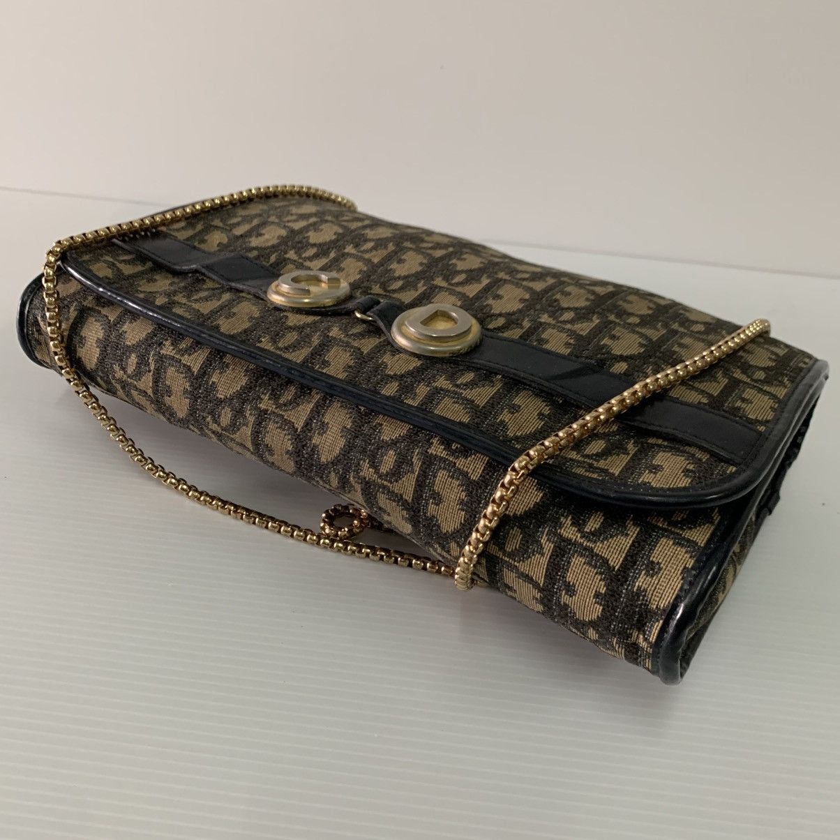 Christian Dior Monsieur Christian Dior Monogram Vintage Chain Slingbag Size ONE SIZE - 10 Thumbnail