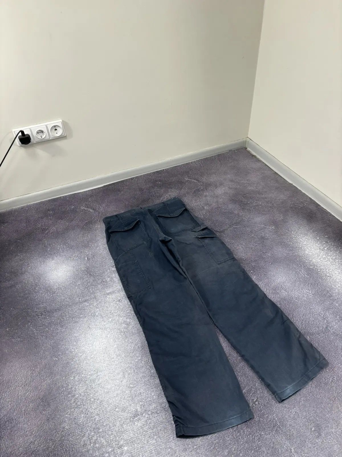 Dickies × Vintage Vintage Dickies American Workwear Navy Hype Cargo Pants Size US 32 / EU 48 - 11 Thumbnail