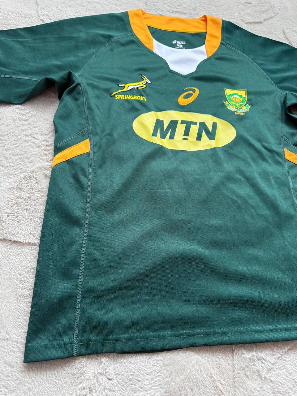 Asics Vintage 90’s Rugby South Africa Springboks Deller Jersey Size US M / EU 48-50 / 2 - 5 Thumbnail