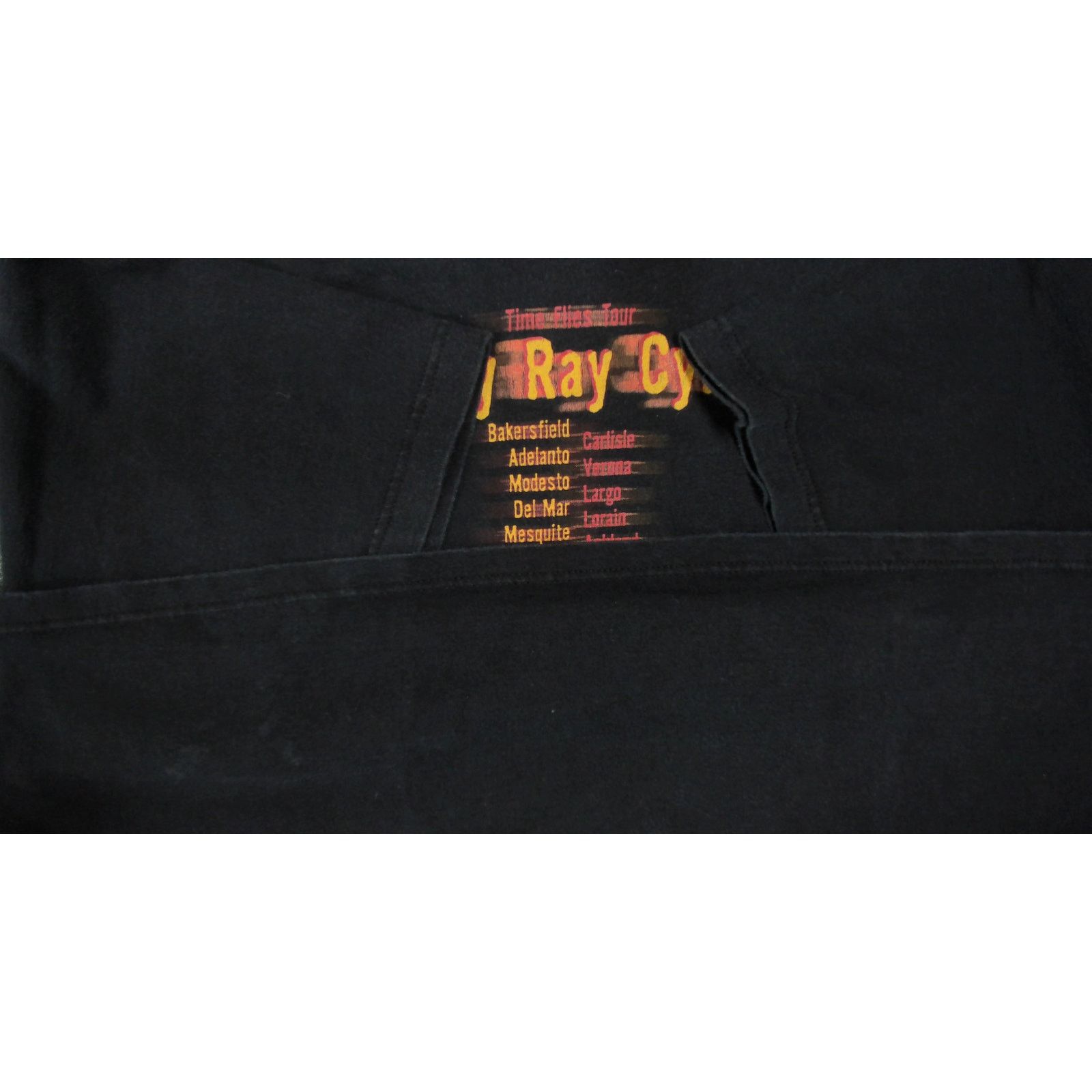 Vintage VTG 2002 Billy Ray Cyrus "Time Flies" Tour T-Shirt (Faded) Size US XXL / EU 58 / 5 - 9 Thumbnail
