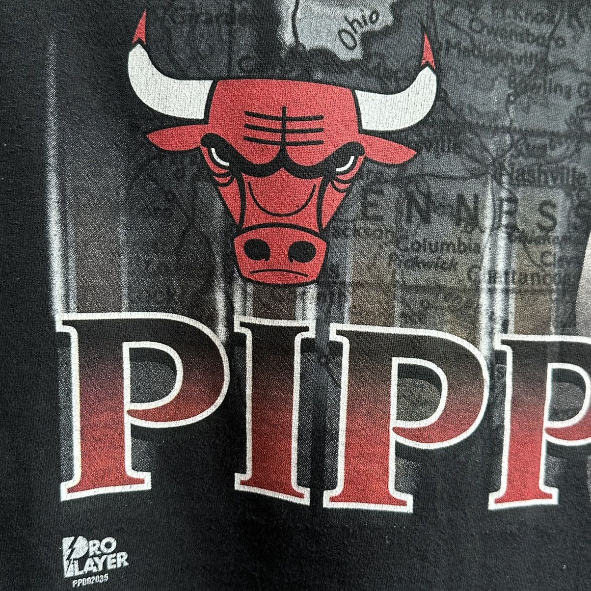 Pro Player Vintage 90s Scottie Pippen Chicago Bulls NBA Pro Player Tee Size US L / EU 52-54 / 3 - 4 Thumbnail