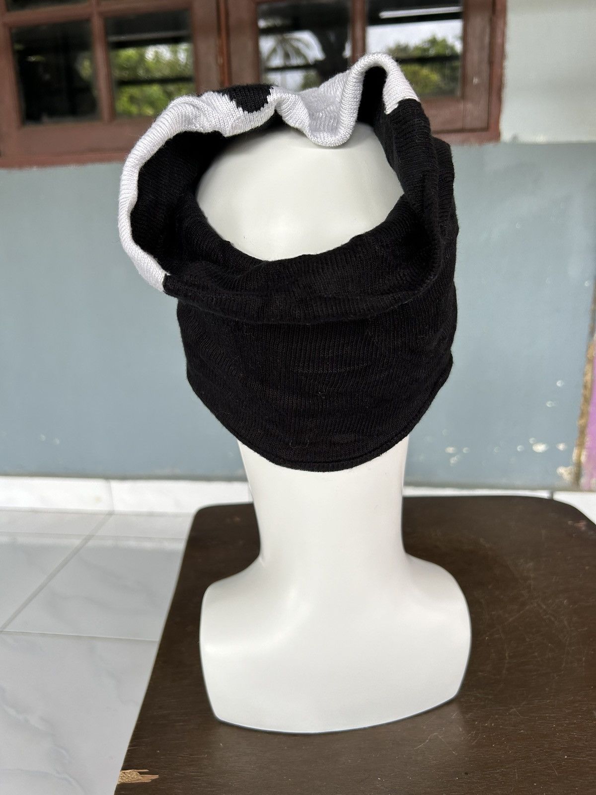 Japanese Brand × Kapital × Vintage Skull Masked Neck Cover Reversible Japanese Style Beanie ☠️☠️🎌 Size ONE SIZE - 5 Thumbnail