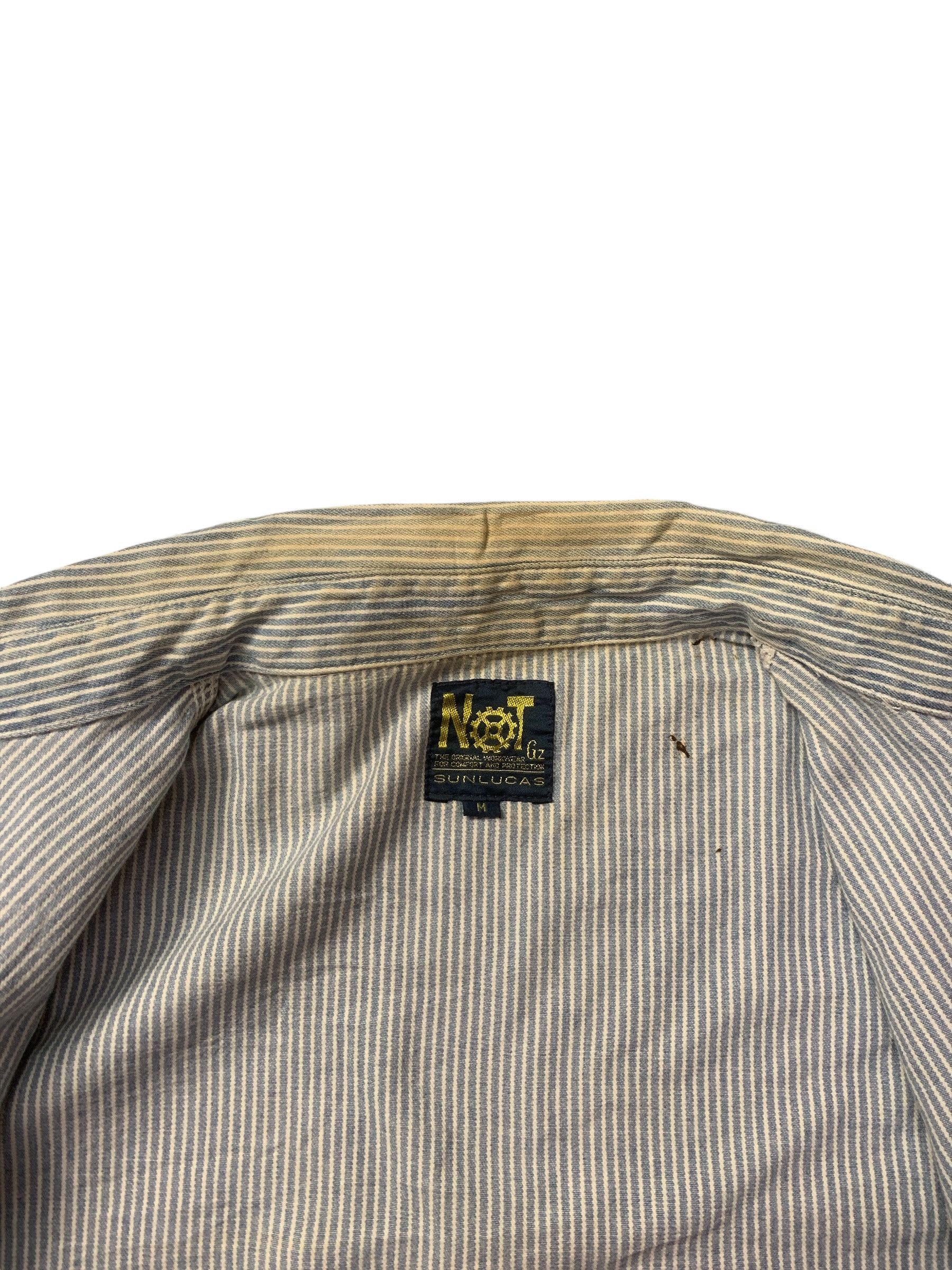 Japanese Brand × Vintage Vintage Not Sunlucas Hickory Stripe Chore Jacket Size US M / EU 48-50 / 2 - 5 Thumbnail