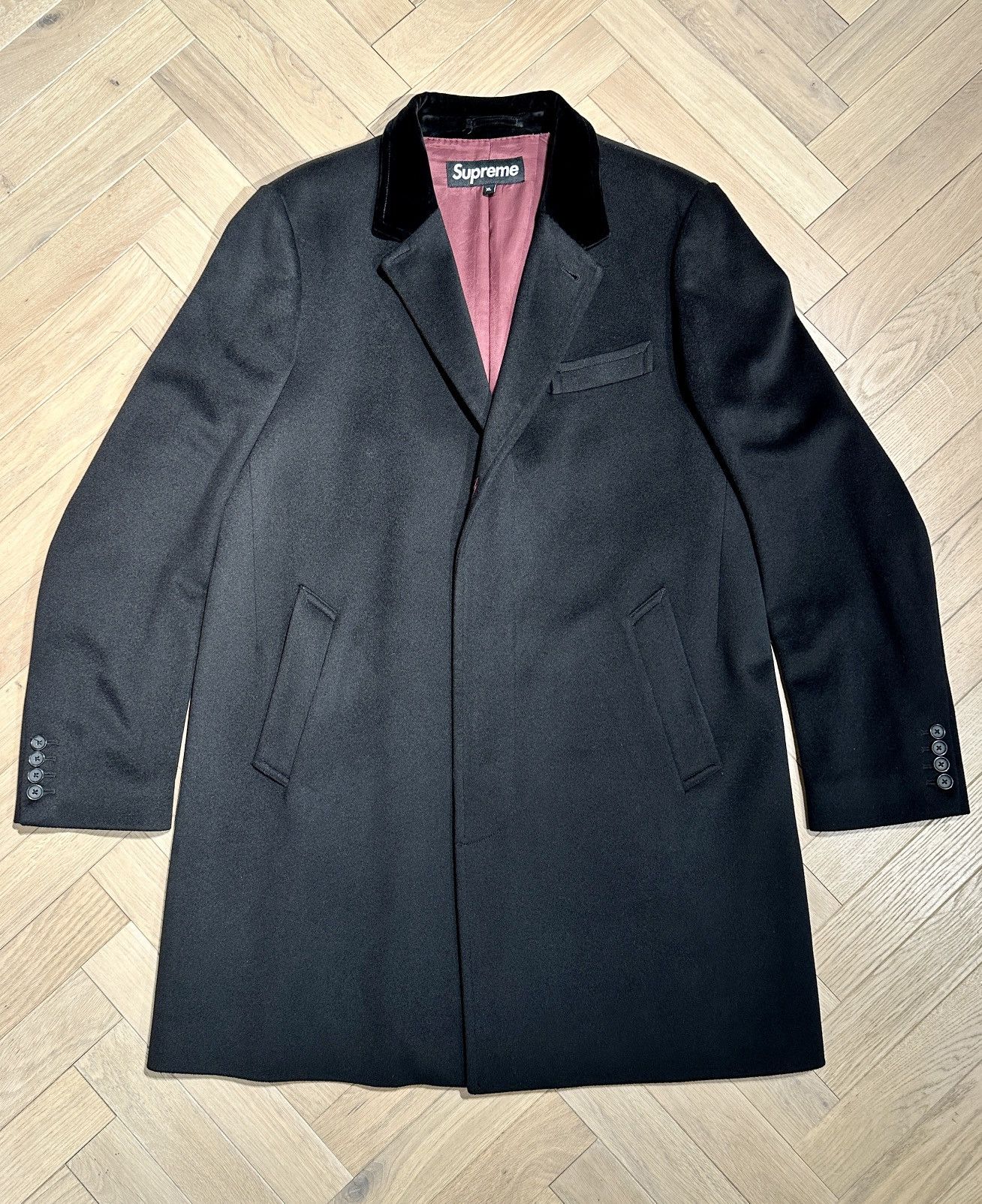 Supreme Supreme kindermann uncut corduroy car coat | Grailed