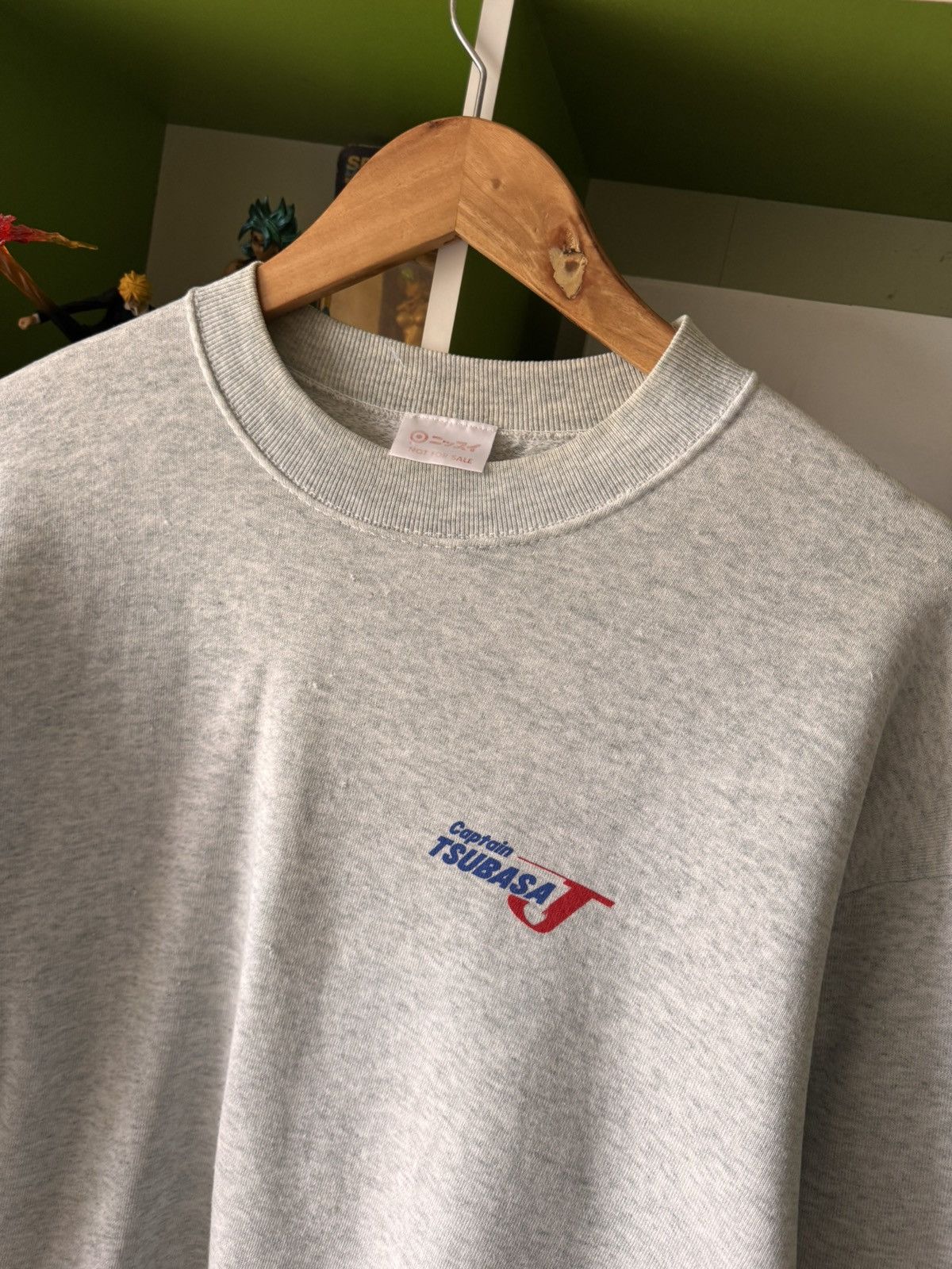 Anime × If Six Was Nine × Japanese Brand VINTAGE 90s CAPTAIN TSUBASA SWEATSHIRT Size US M / EU 48-50 / 2 - 4 Thumbnail