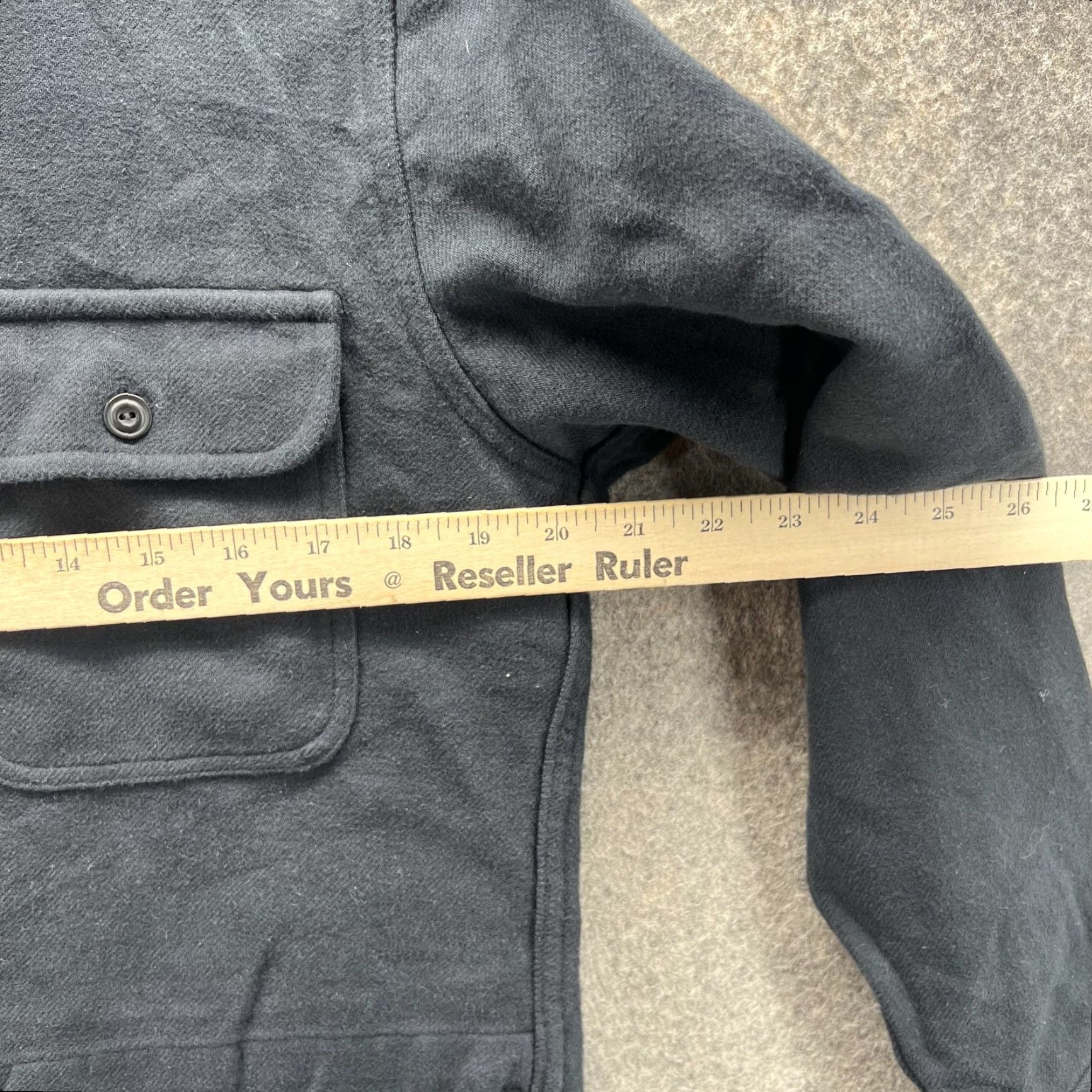 J.Crew J.Crew Shirt Jacket Mens Small Black Cotton Flannel Lined Shacket BD019 Size US S / EU 44-46 / 1 - 3 Thumbnail