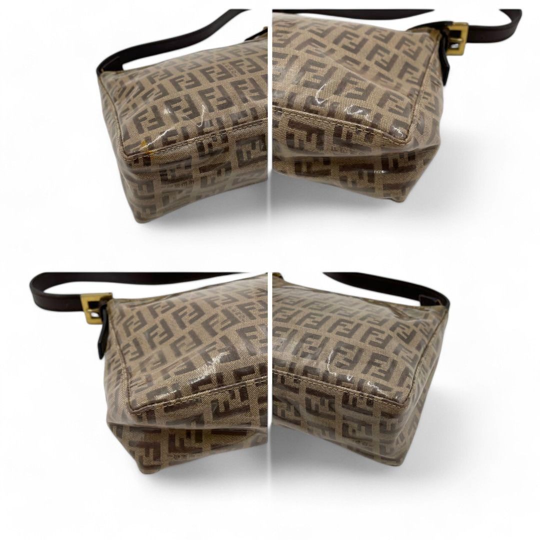 Fendi Fendi - Pouch Brown Small Handbag Monogram Leather Size ONE SIZE - 5 Thumbnail