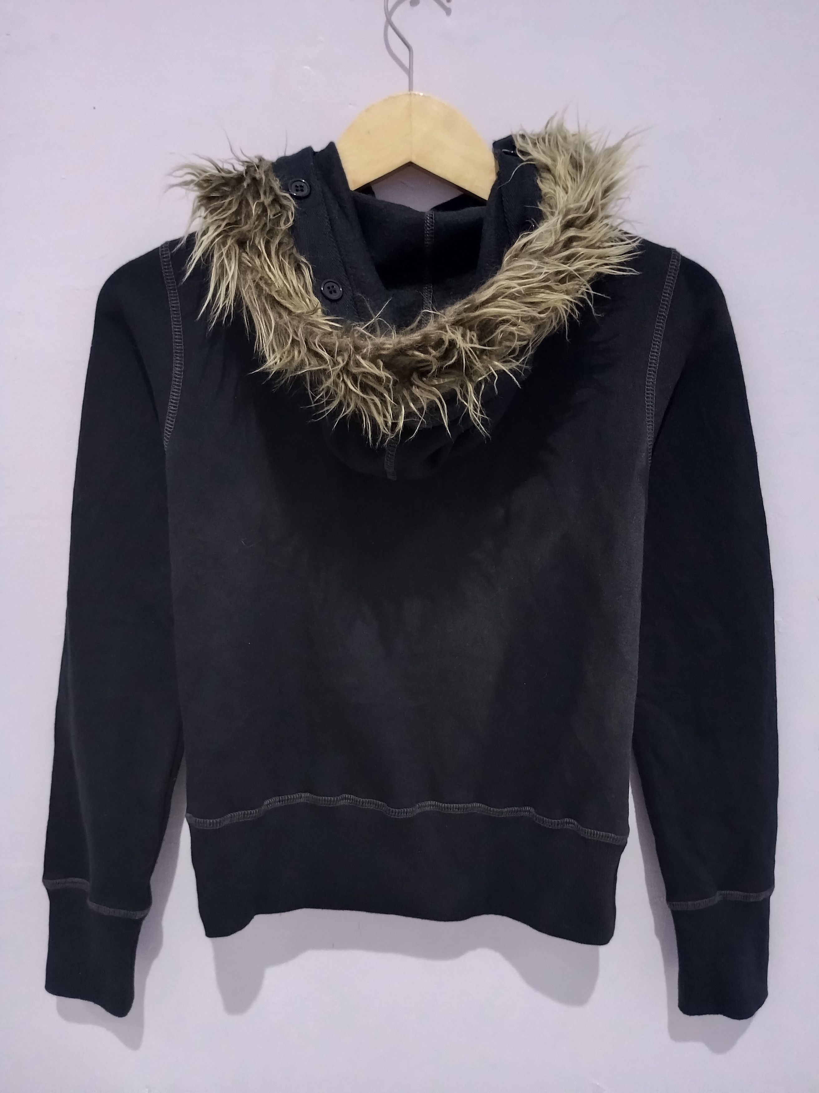 Japanese Brand × Vintage Vence air force us army kids fur hoodie Size US M / EU 48-50 / 2 - 3 Thumbnail