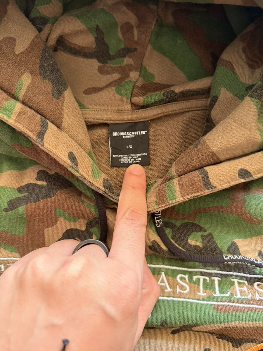 Crooks & Castles Y2K Skater Camo Hoodie Size US L / EU 52-54 / 3 - 5 Thumbnail