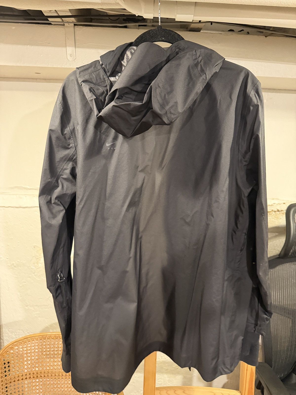 MMW × Nike Men's Black X MMW Face Mask Jacket Size US L / EU 52-54 / 3 - 3 Thumbnail