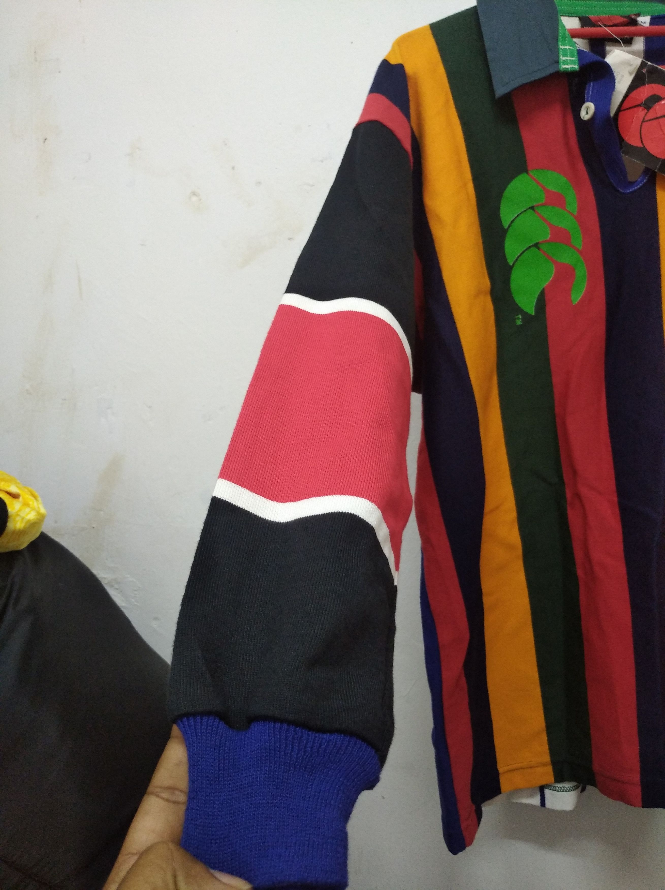 Canterbury of New Zealand × Vintage VERY RARE VINTAGE SHIRT POLO RUGBY CANTERBURY deadstock Size US M / EU 48-50 / 2 - 8 Thumbnail