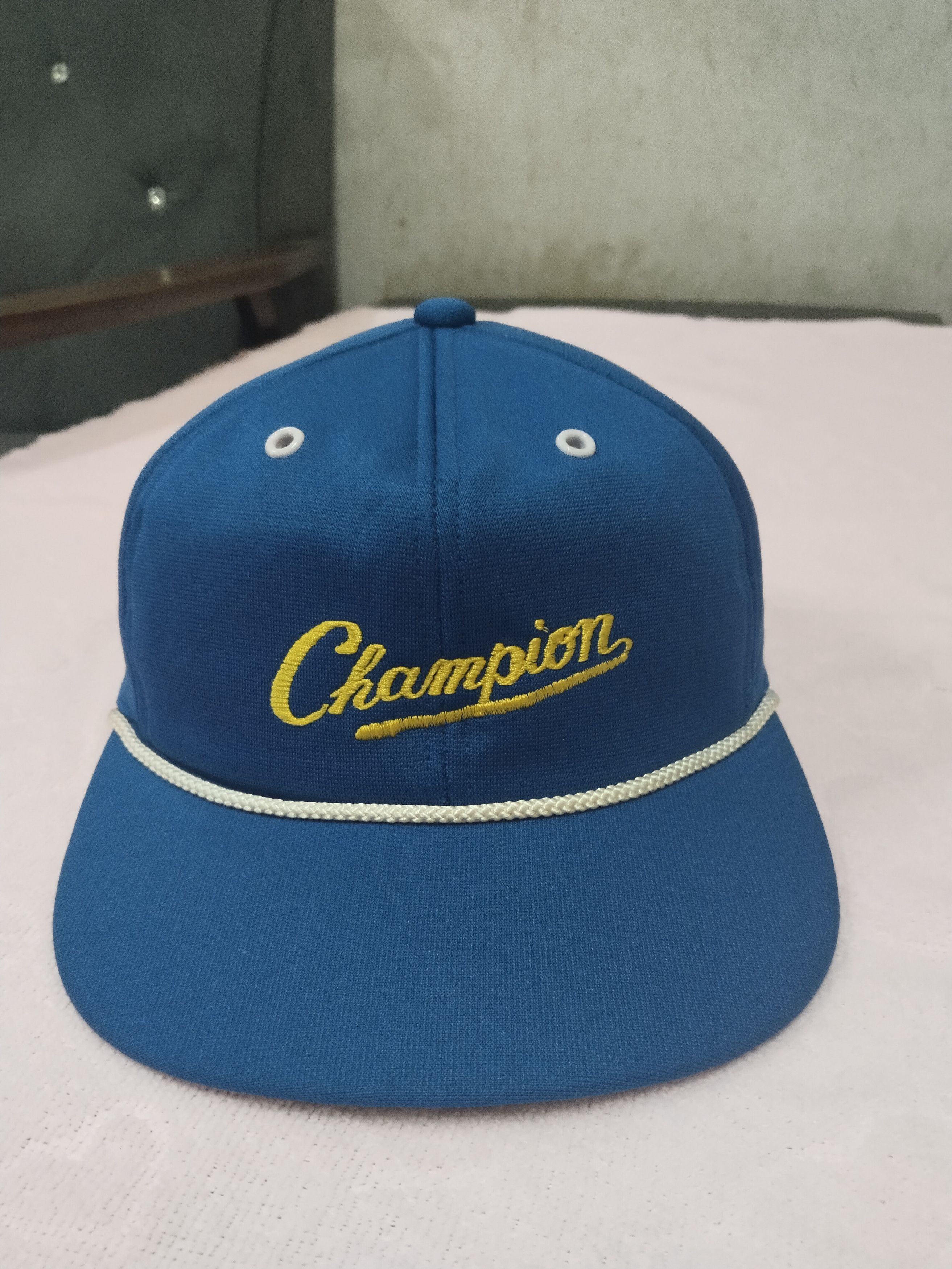 Japanese Brand VINTAGE SPELLOUT CHAMPION YKK JAPAN CAP HAT Size ONE SIZE - 1 Thumbnail