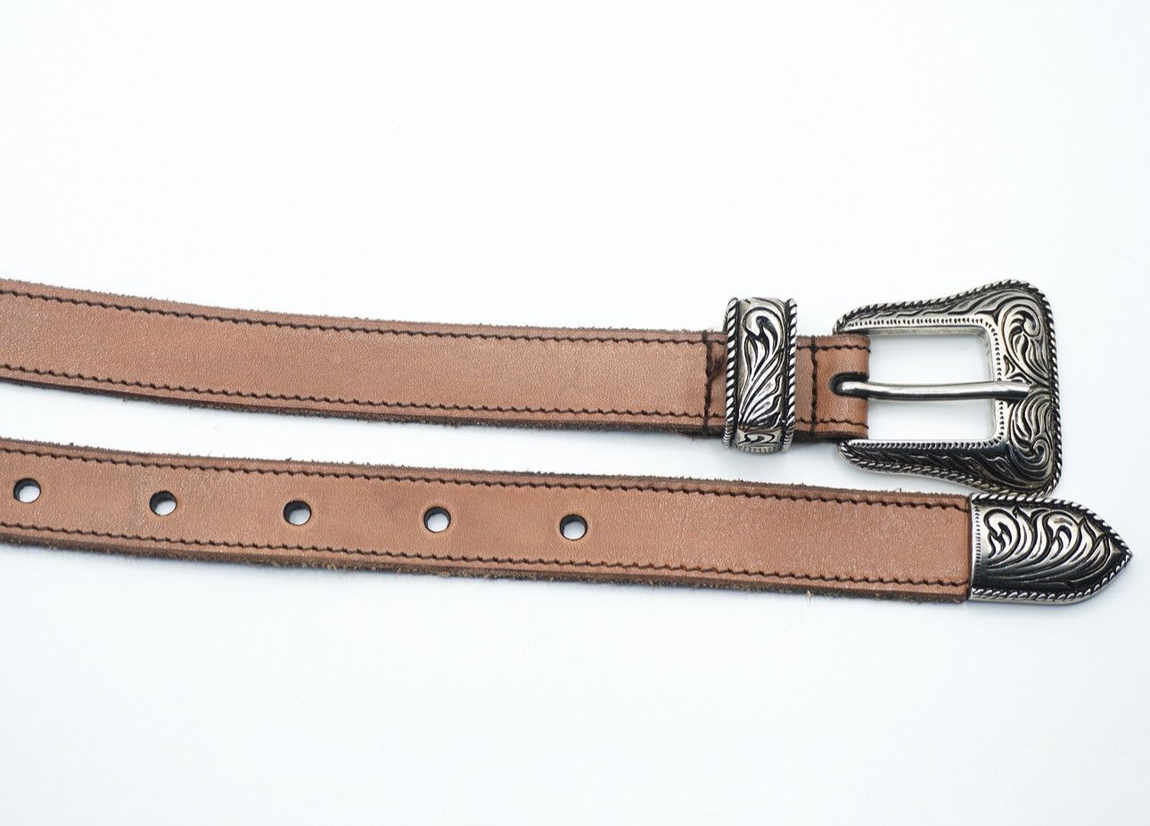 Saint Laurent Paris Saint Laurent by Hedi Slimane S/S 2014 Western Belt 85 Size 32 - 6 Thumbnail