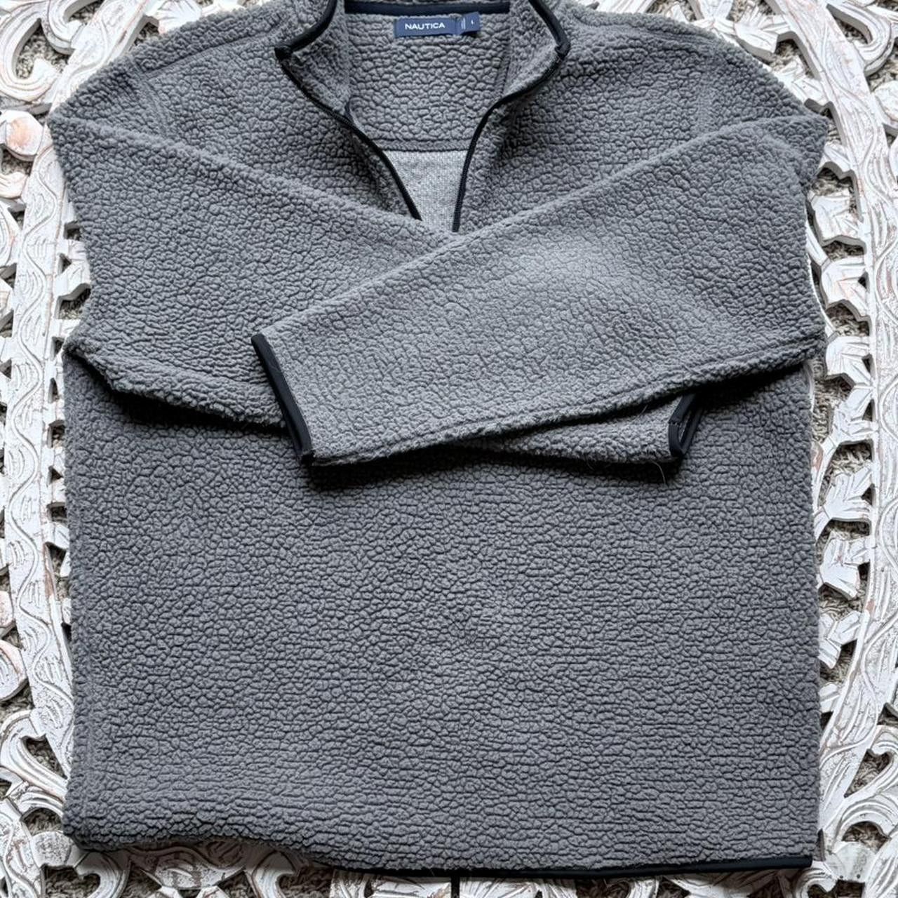 Nautica This Nautica Men’s 1/4-Zip Sherpa Pullover Size US L / EU 52-54 / 3 - 4 Thumbnail