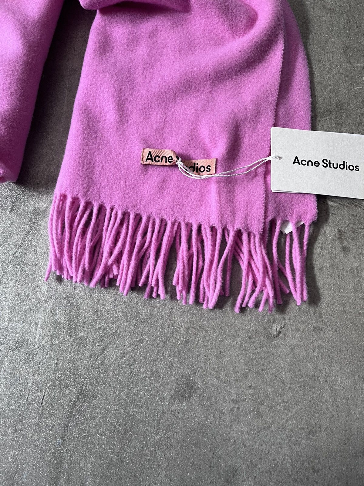 Acne Studios Acne Studios wool pink scarf new Size ONE SIZE - 4 Thumbnail