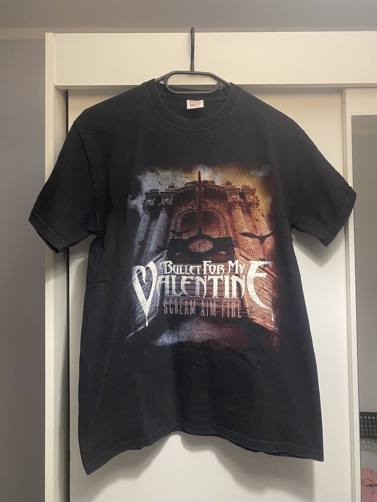 Vintage Vintage aop bullet for my valentine scream aim fire y2k tee Size US M / EU 48-50 / 2 - 1 Thumbnail